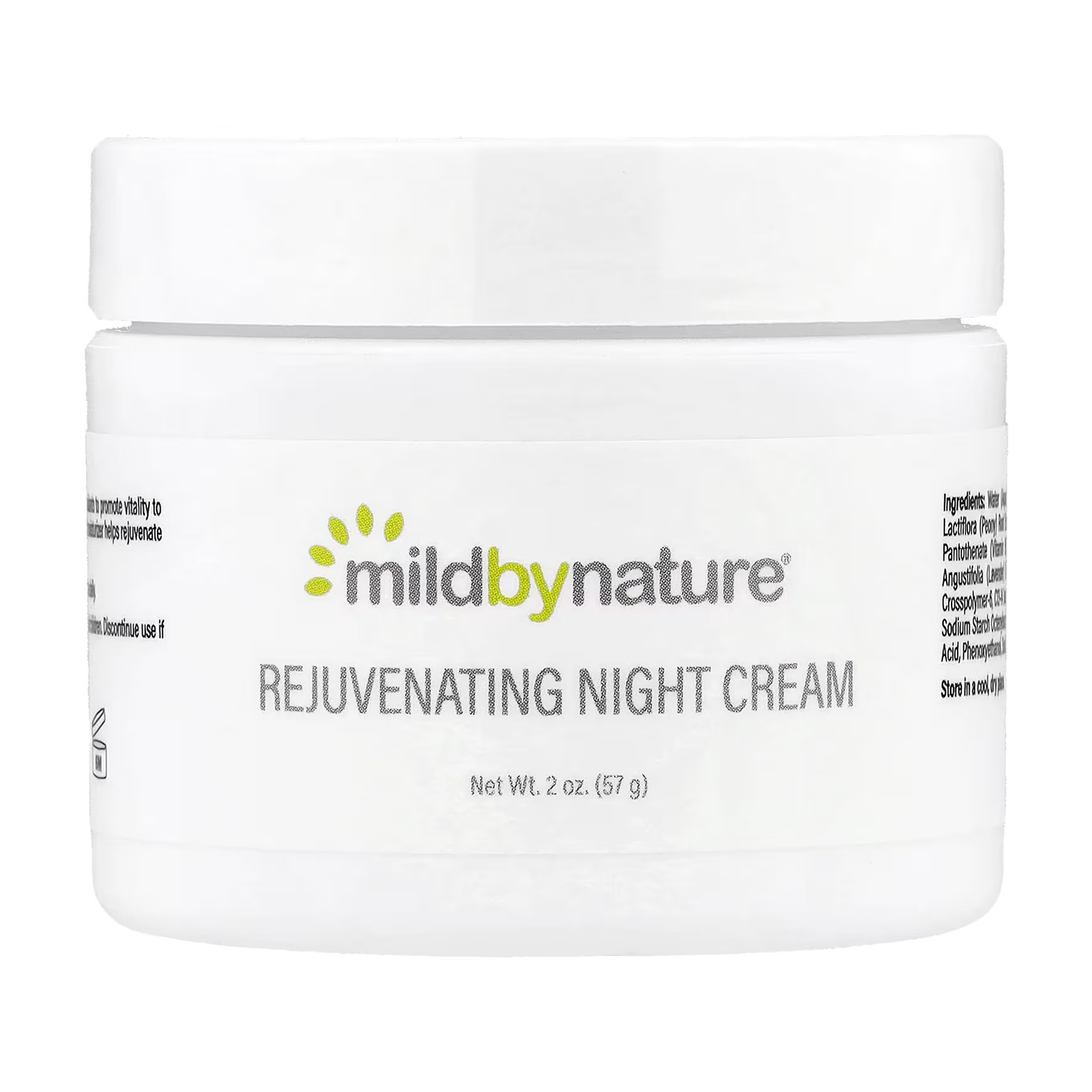

Омолоджувальний нічний крем для обличчя mild by nature Rejuvenating Night Cream, 57 г