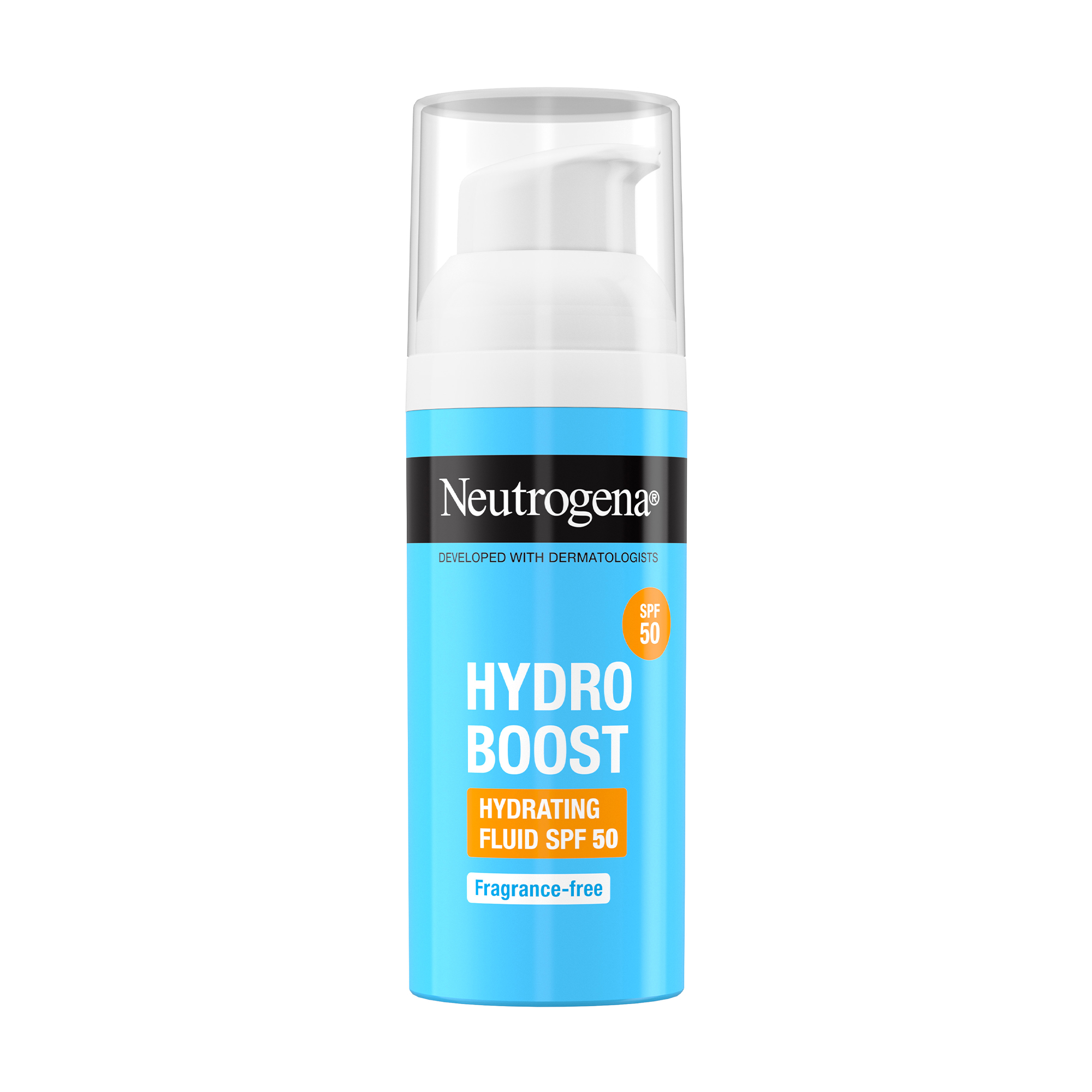 

Сонцезахисний флюїд для обличчя Neutrogena Hydro Boost Hydrating Fluid SPF 50, 50 мл