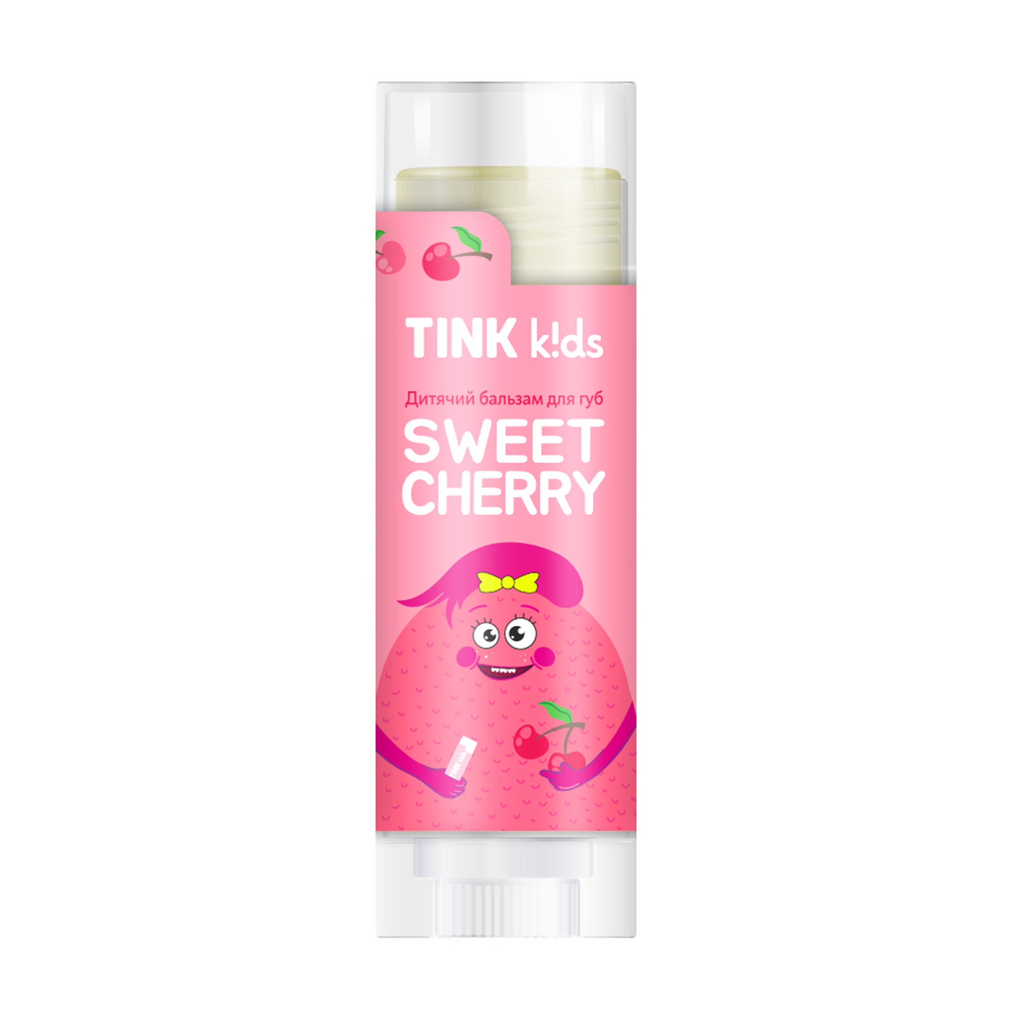 

Дитячий бальзам для губ Tink Kids Sweet Сherry, від 3 років, 5 г