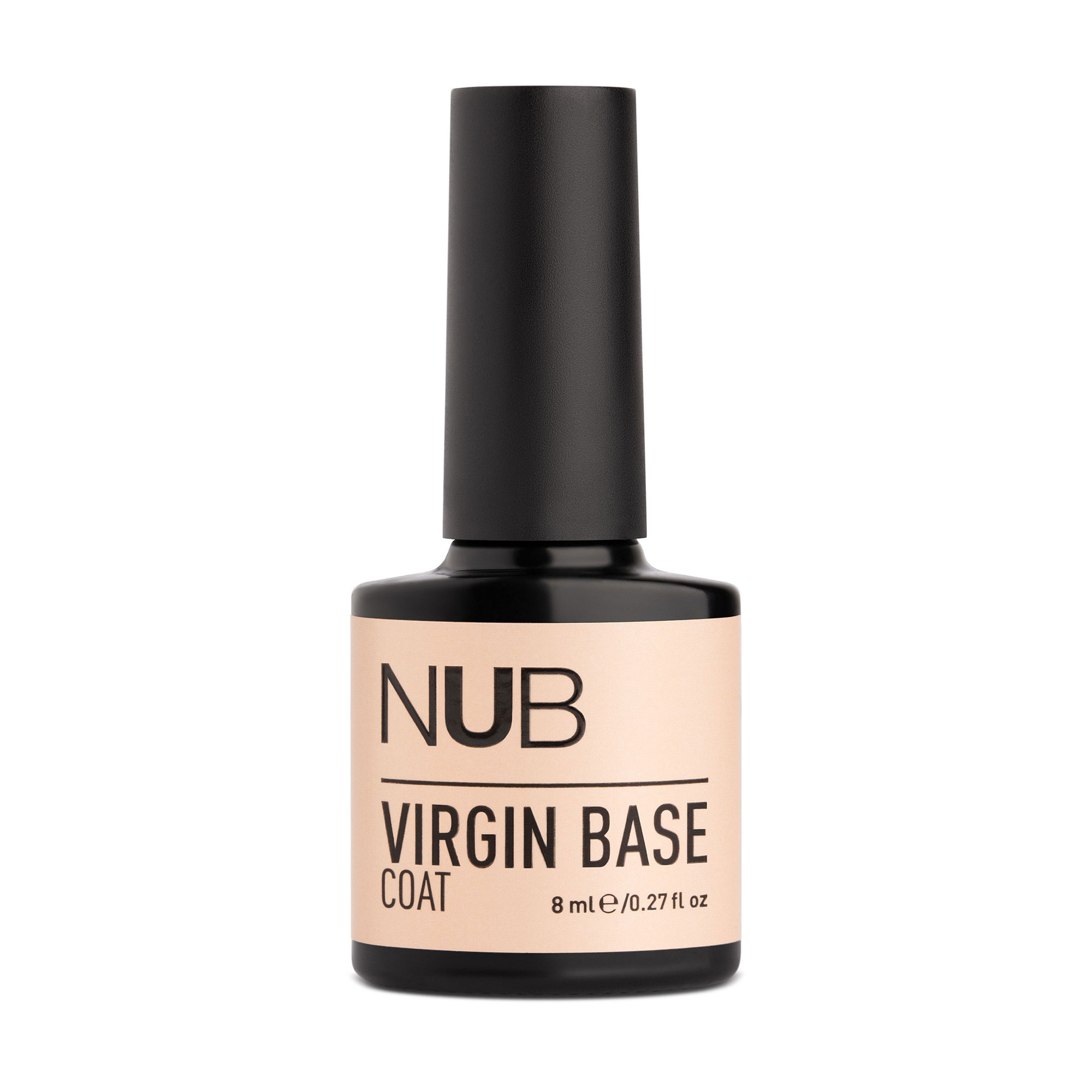 

Камуфлювальна каучукова база для гель-лаку NUB Virgin Base Coat 17 Сірий грейдж, 8 мл