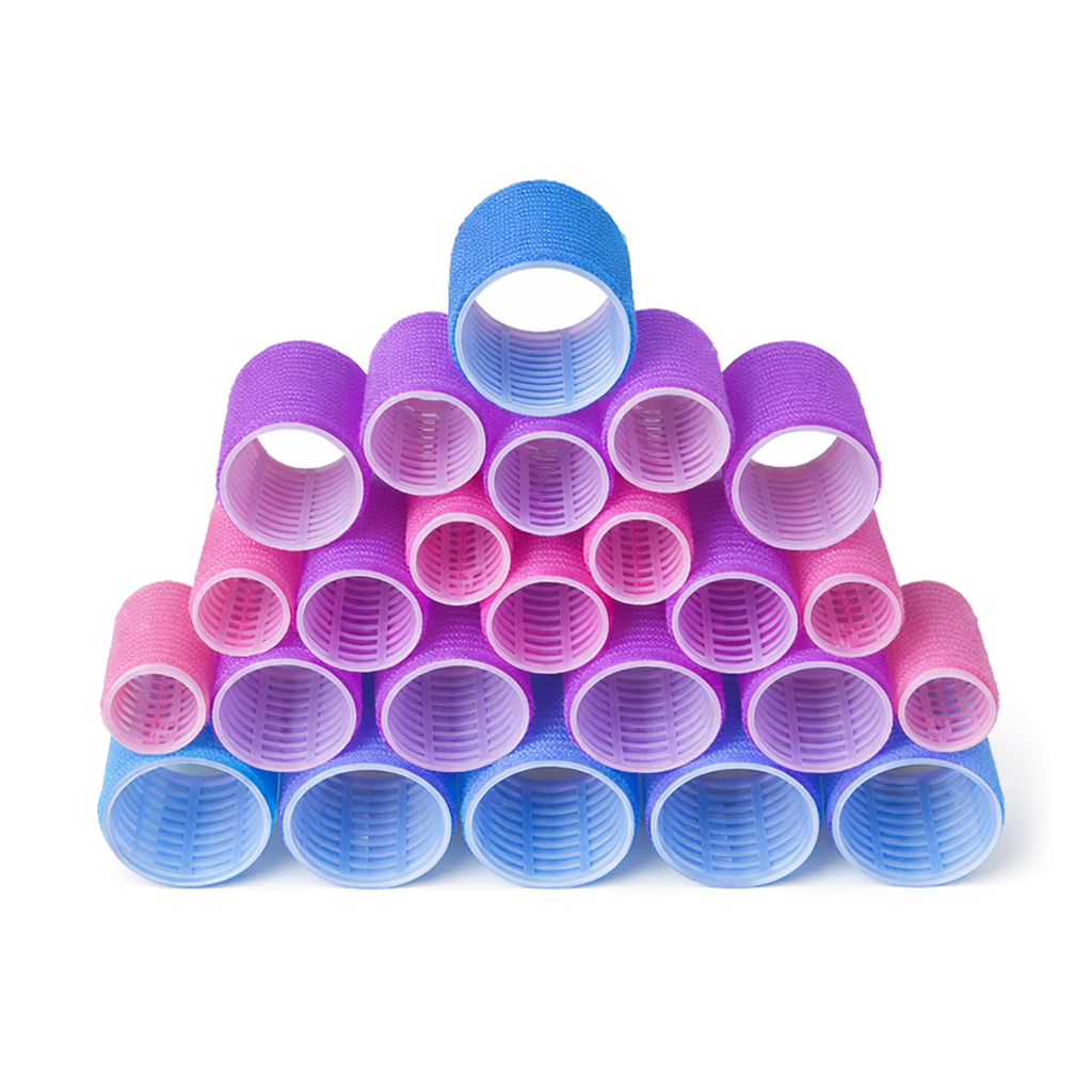 

Бігуді-липучки для волосся Cosmo Shop кольоровий мікс, 30, 40, 50, 60*63 мм, 24 шт (CS7203)