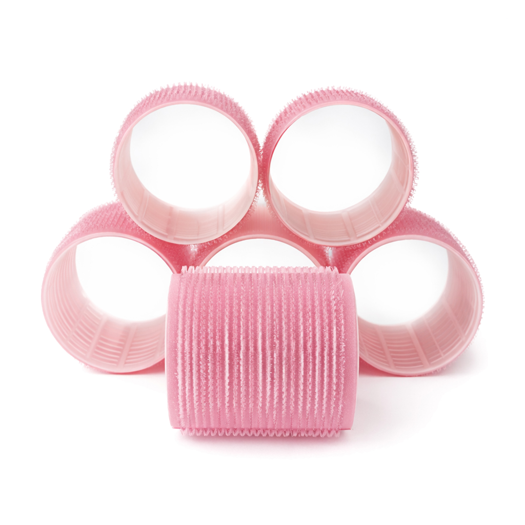 

Бігуді-липучки для волосся Cosmo Shop рожеві, 64*63 мм, 6 шт (CS719P)