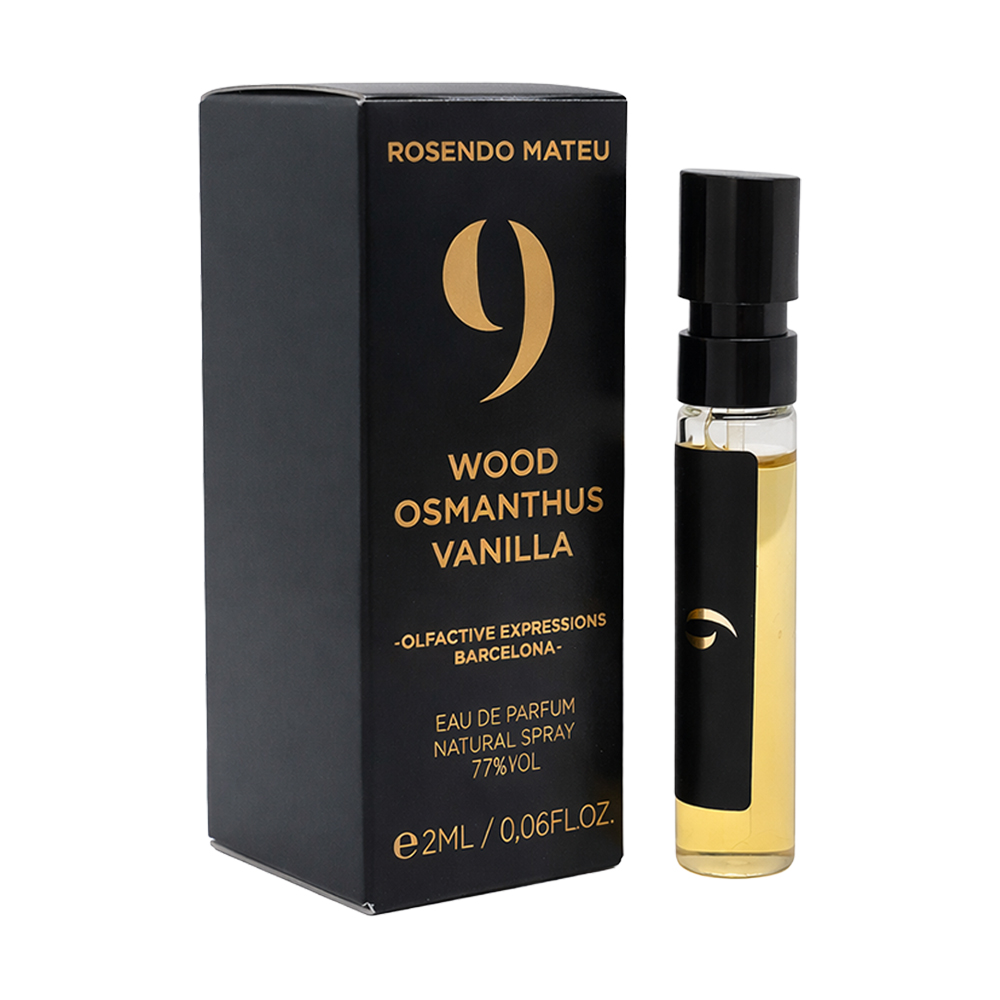 

Rosendo Mateu Olfactive Expressions No 9 Wood, Osmanthus, Vanilla Парфумована вода унісекс, 2 мл (пробник)