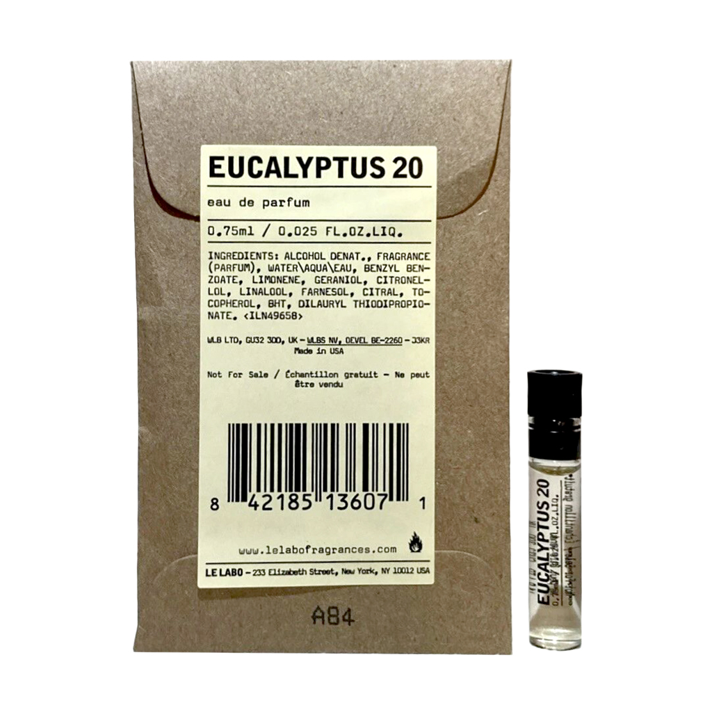 

Le Labo Eucalyptus 20 Парфумована вода унісекс, 0.75 мл (пробник)