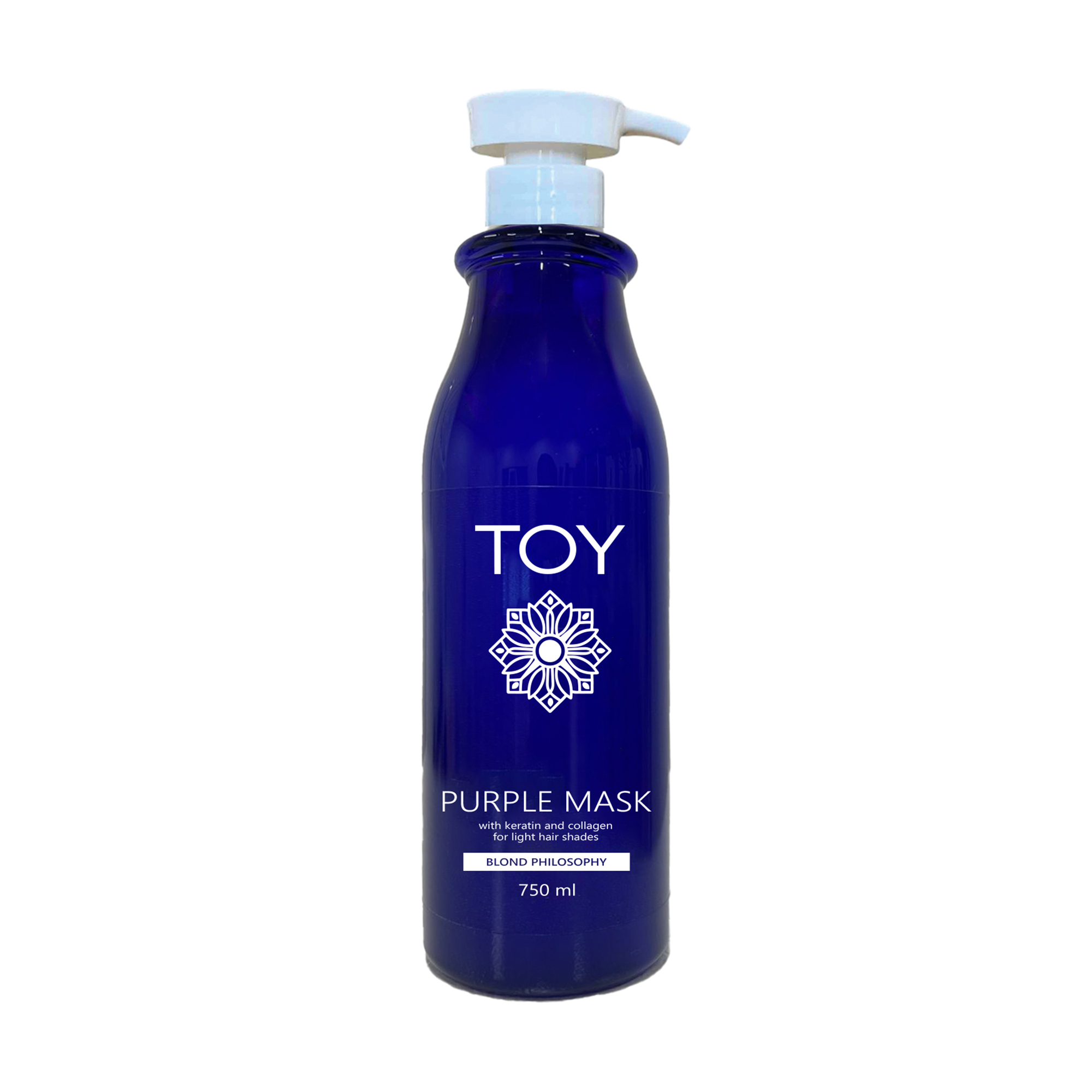 

Маска TOY Blond Philosophy Purple Mask для світлих відтінків волосся, із фіолетовим пігментом, 750 мл