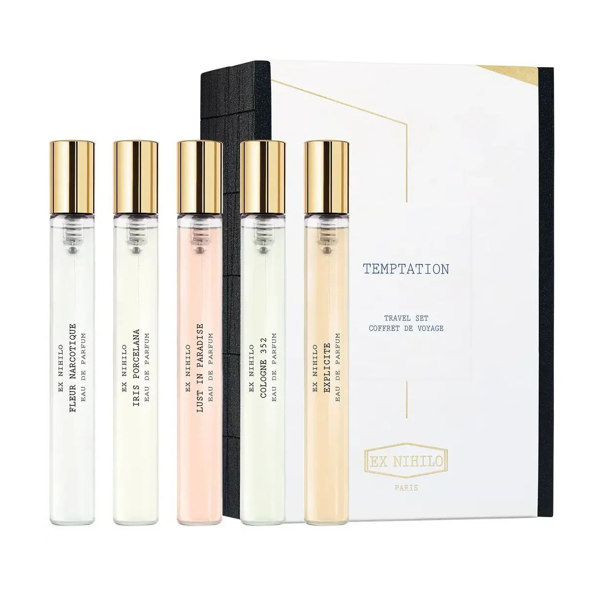 

Парфумований набір унісекс Ex Nihilo Temptation Travel Set, 5*7.5 мл