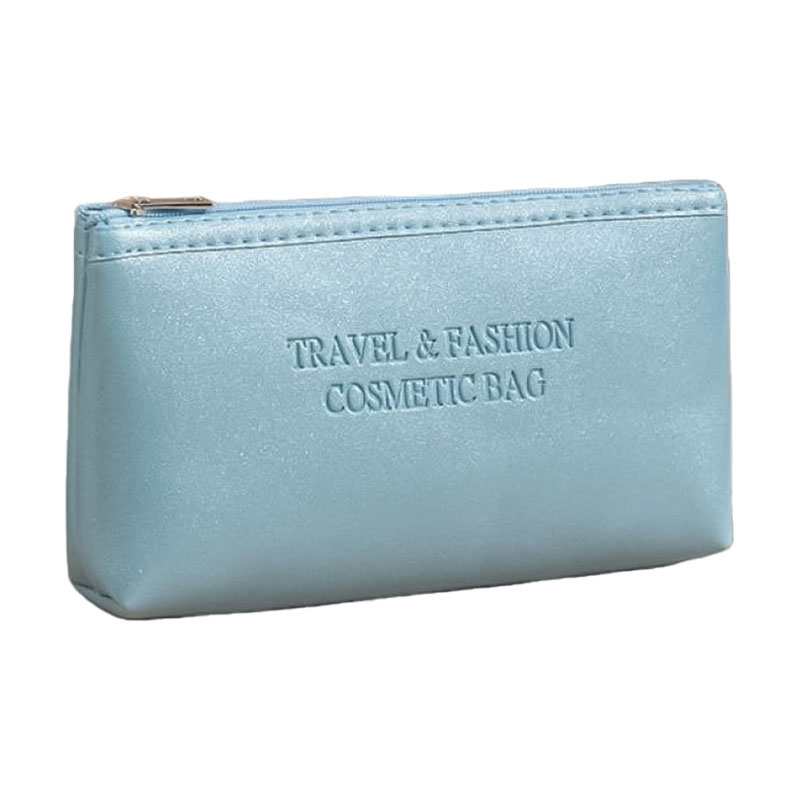 

Косметичка Cosmo Shop Travel & Fashion Cosmetic Bag, 18.5*11*3 см, блакитна, 1 шт (CS1132A)