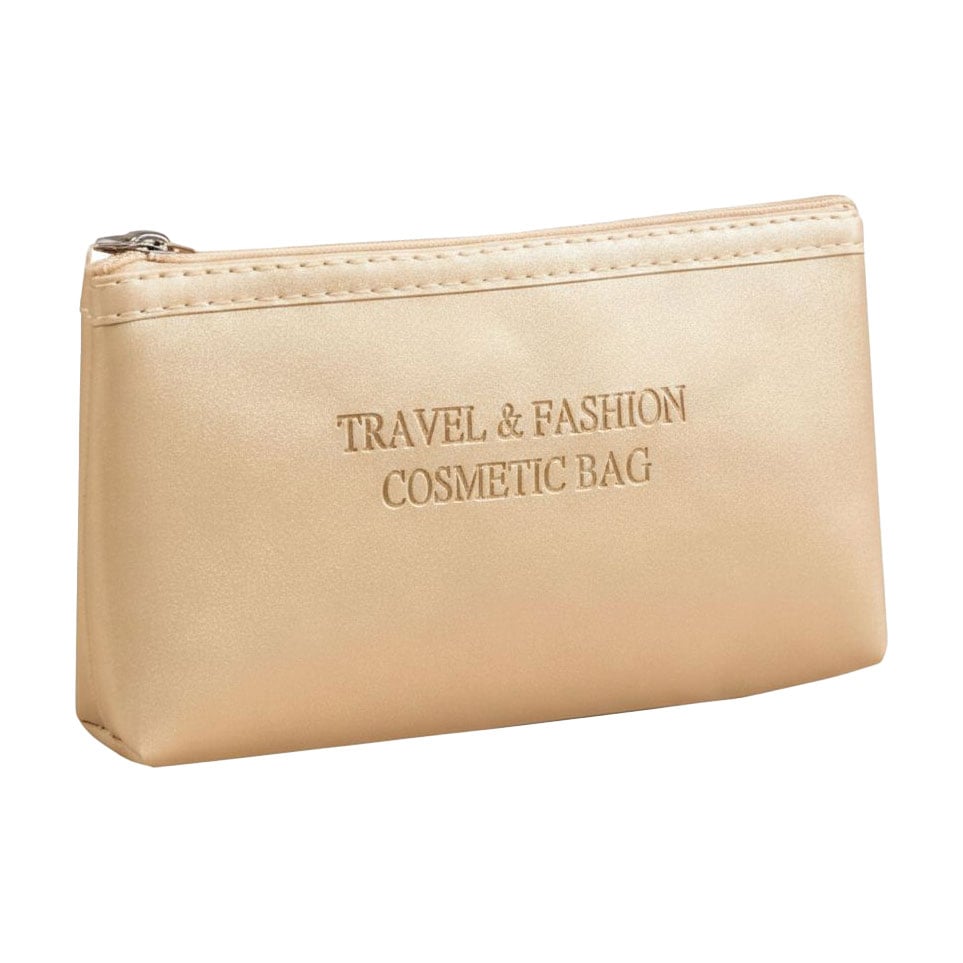 

Косметичка Cosmo Shop Travel & Fashion Cosmetic Bag, 18.5*11*3 см, золота, 1 шт (CS1132G)