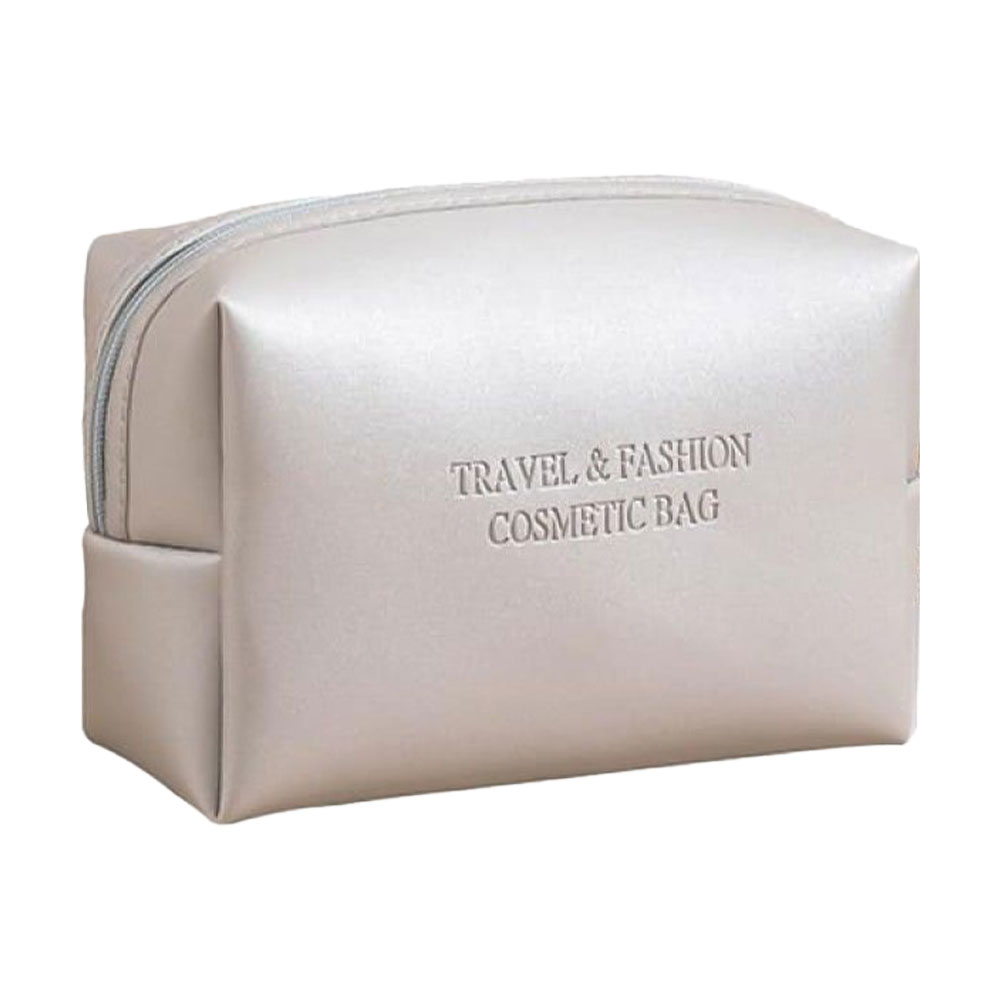 

Косметичка Cosmo Shop Travel & Fashion Cosmetic Bag, 19*13*8.5 см, срібна, 1 шт (CS1134S)