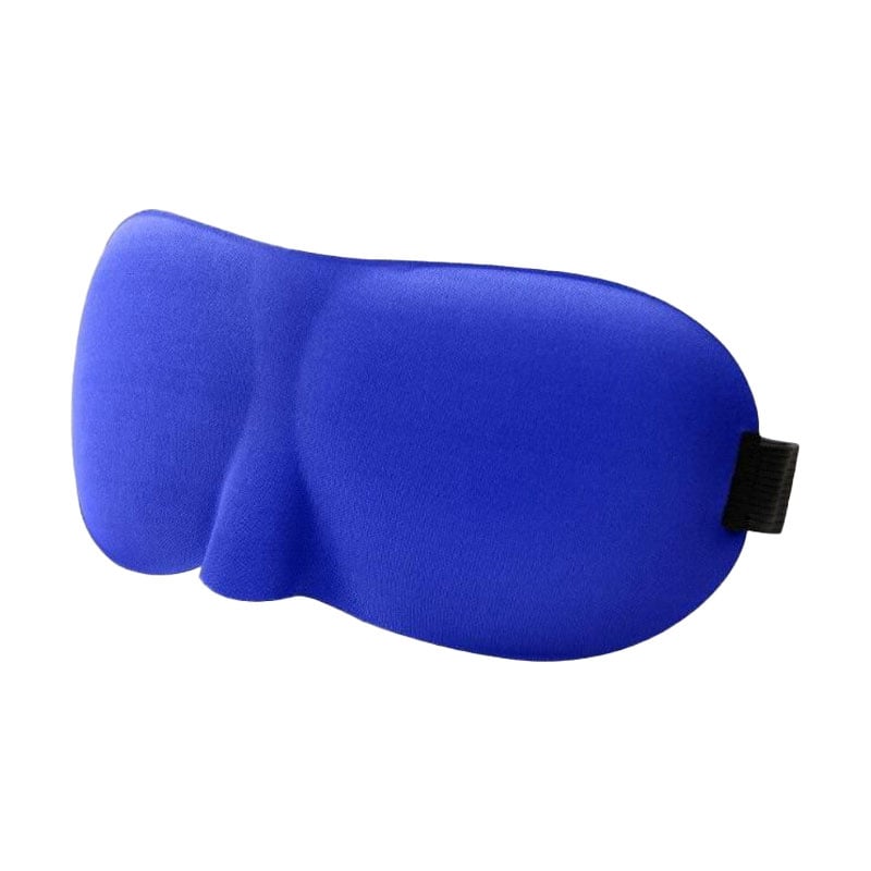 

Маска для сну Cosmo Shop з 3D-контуром, синя, 22.5*9 см, 1 шт (CS60A)