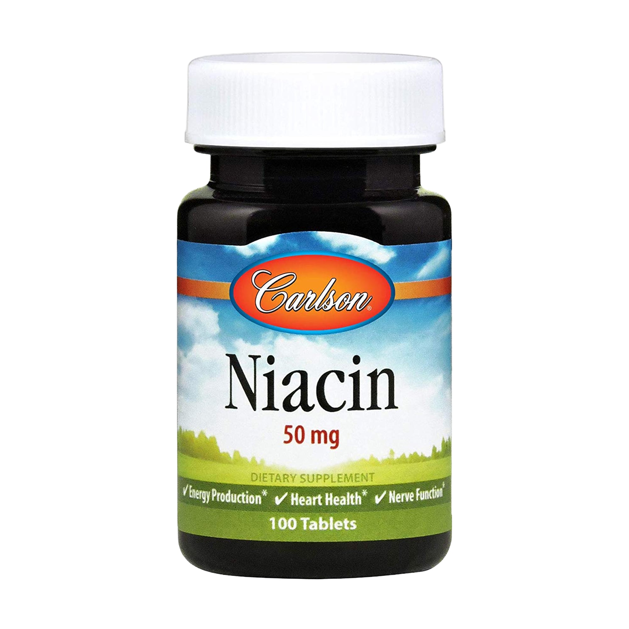 

Ніацин Carlson Labs Niacin 50 мг, 100 таблеток