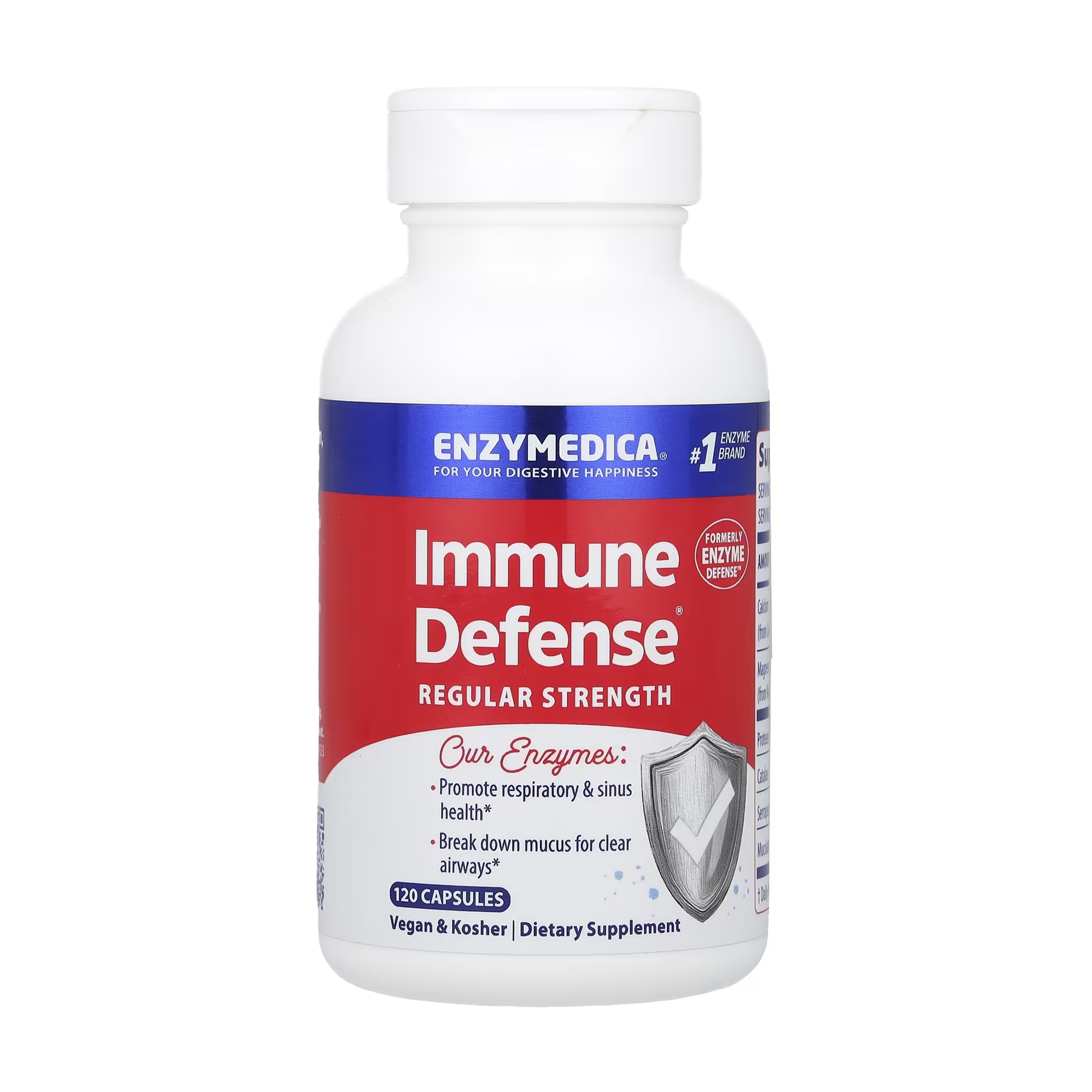 

Комплекс Захист імунітету Enzymedica Immune Defense, 120 капсул