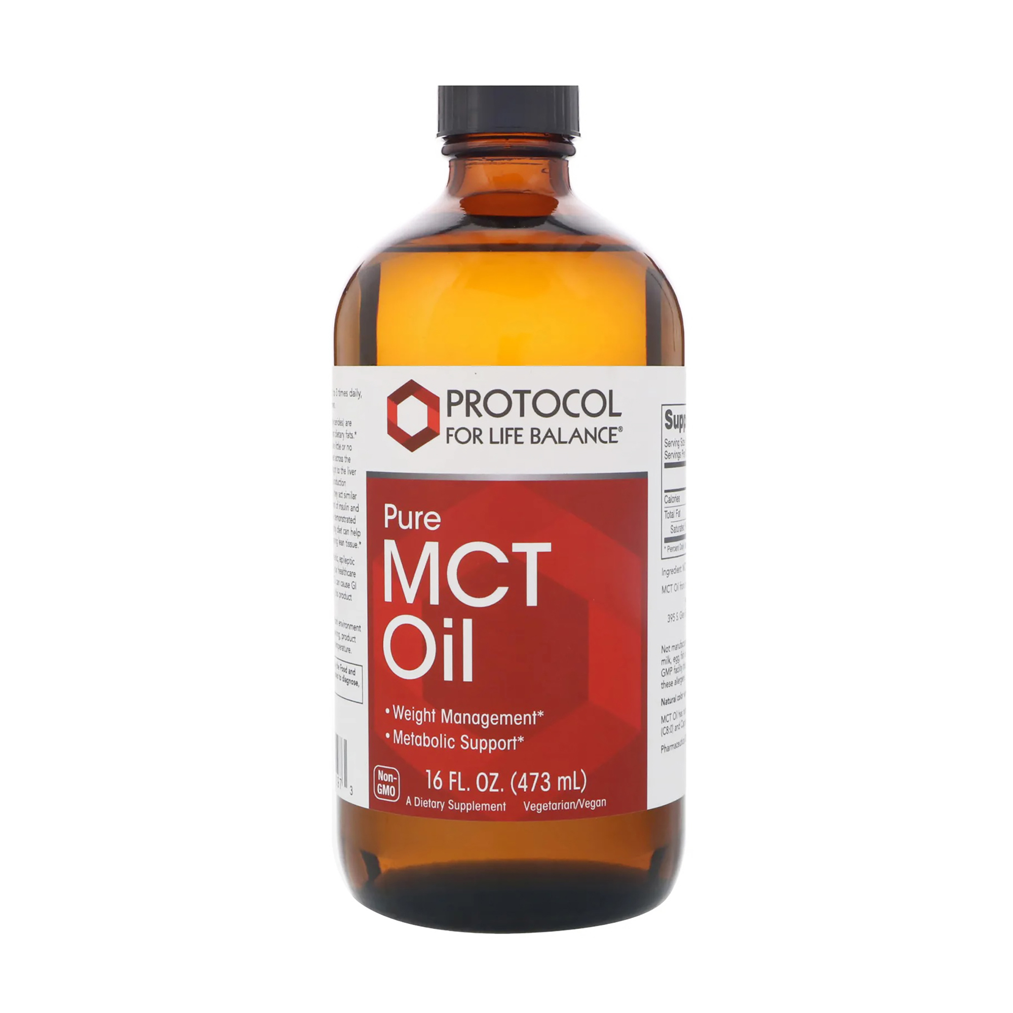 

Олія MCT Protocol For Life Balance Pure MCT Oil в рідині, 473 мл