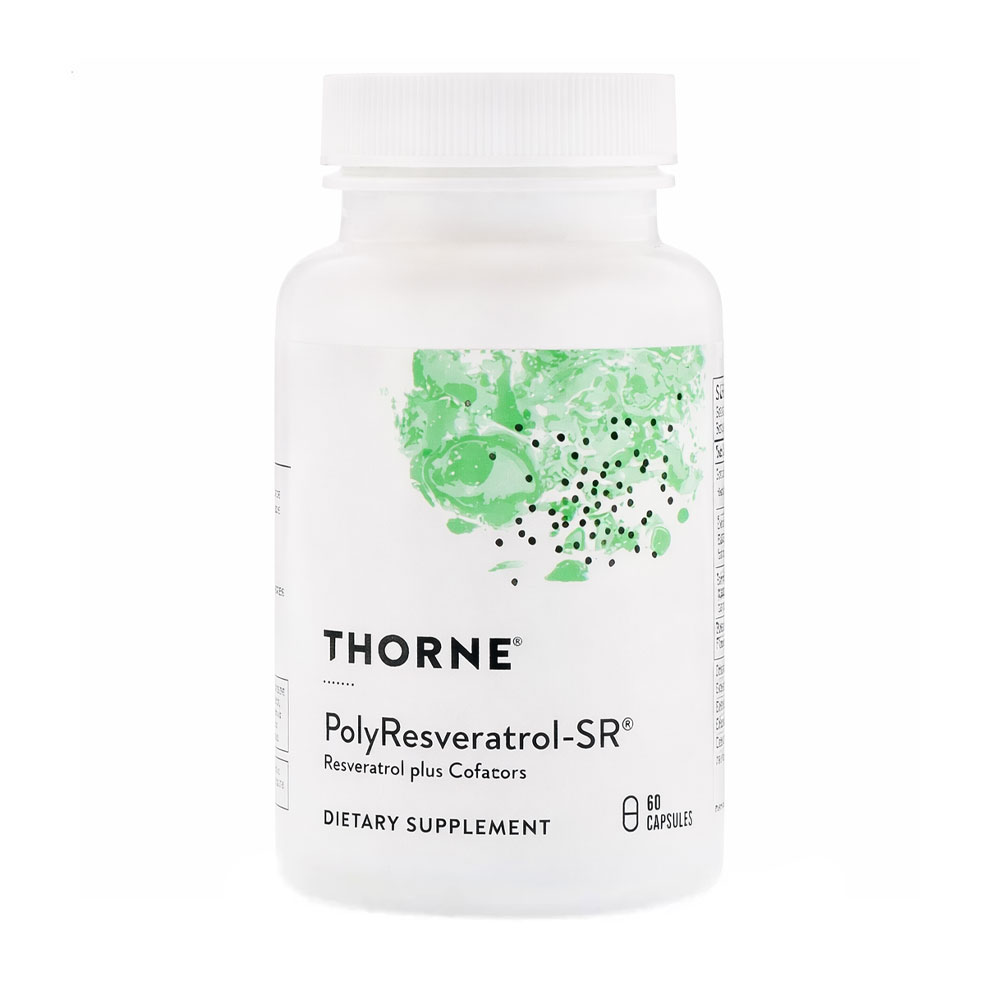 

Ресвератрол Thorne Research PolyResveratrol-SR, 60 капсул