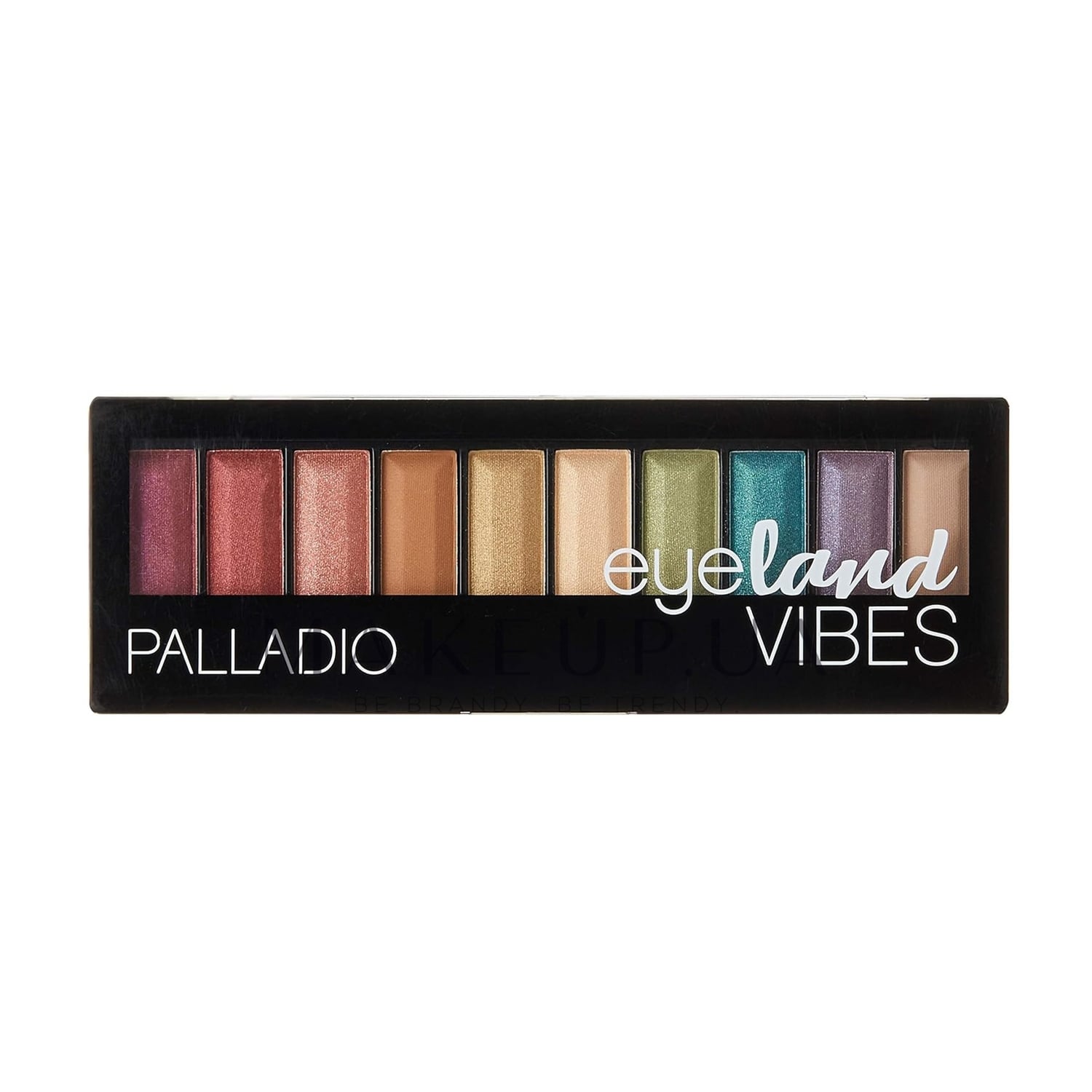 Палетка тіней для повік Palladio Eyeland Vibes Eyeshadow Palette, Paradise, 10 г