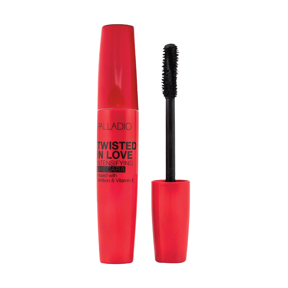 

Туш для вій Palladio Twisted In Love Mascara, Black, 10 мл