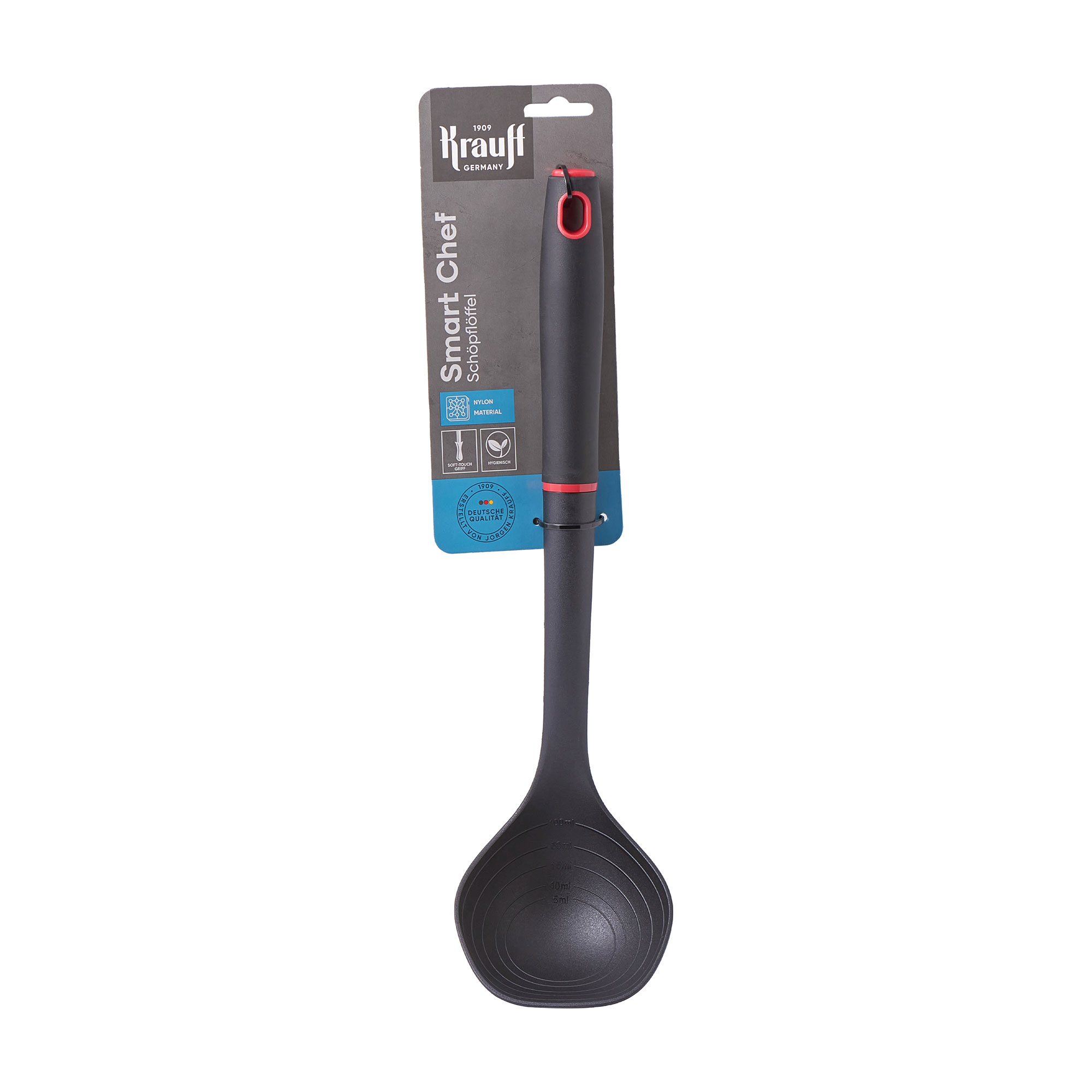 

Ополоник Krauff Smart Сhef чорний, 35 см (29-298-038)