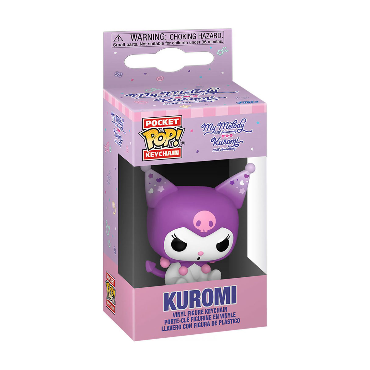 

Ігрова фігурка на кліпсі Funko POP! Kuromi & My Melody Куромі, 3.8 см, від 3 років (86875)