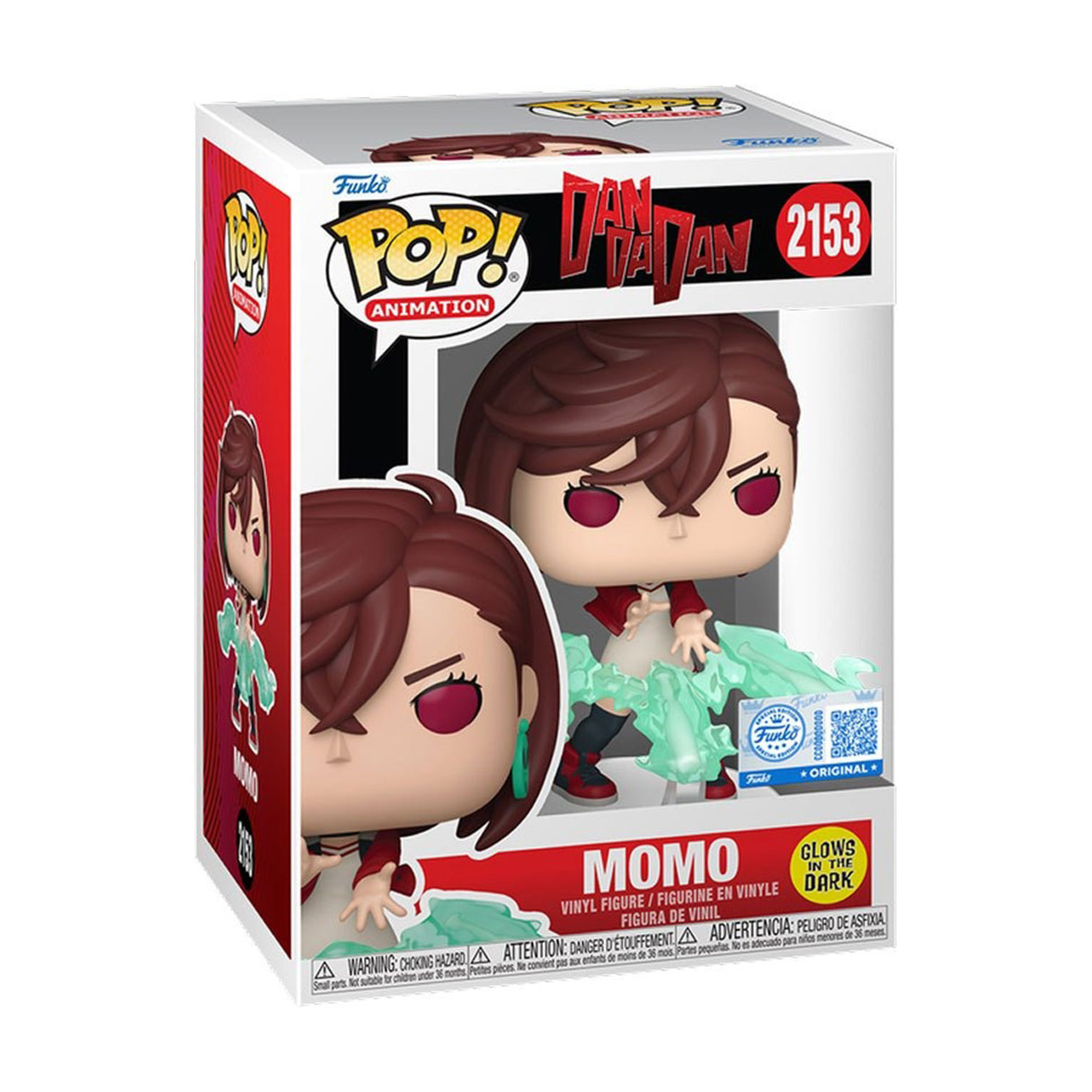 

Ігрова фігурка Funko POP! Дандадан Момо Аясе, 9.3 см, від 3 років (91645F)