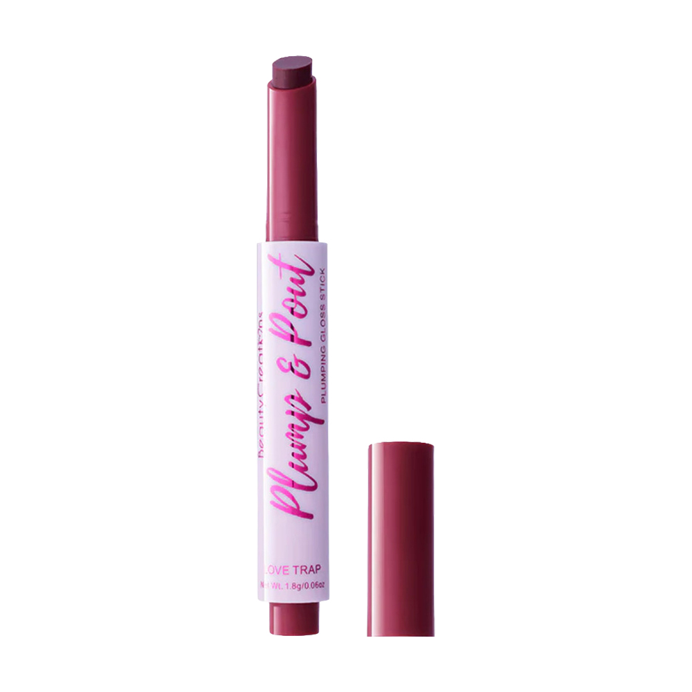 Блиск-стік для губ Beauty Creations Plump & Pout Plumping Gloss Stick, Love Trap-Cherry Red, 1.8 г