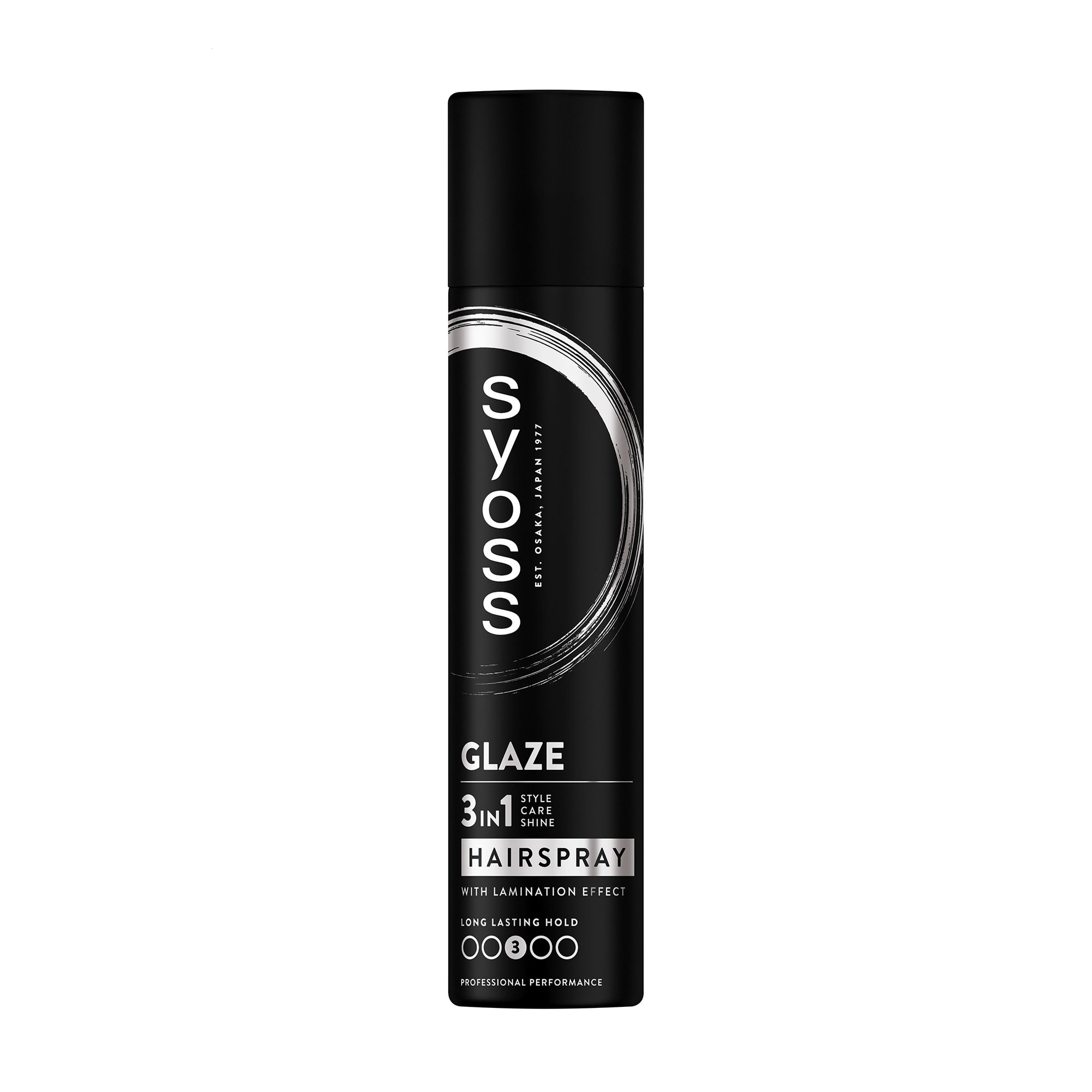 

Лак для волосся SYOSS Glaze 3 in 1 Hairspray середньої фіксації, з ефектом ламінування, 300 мл