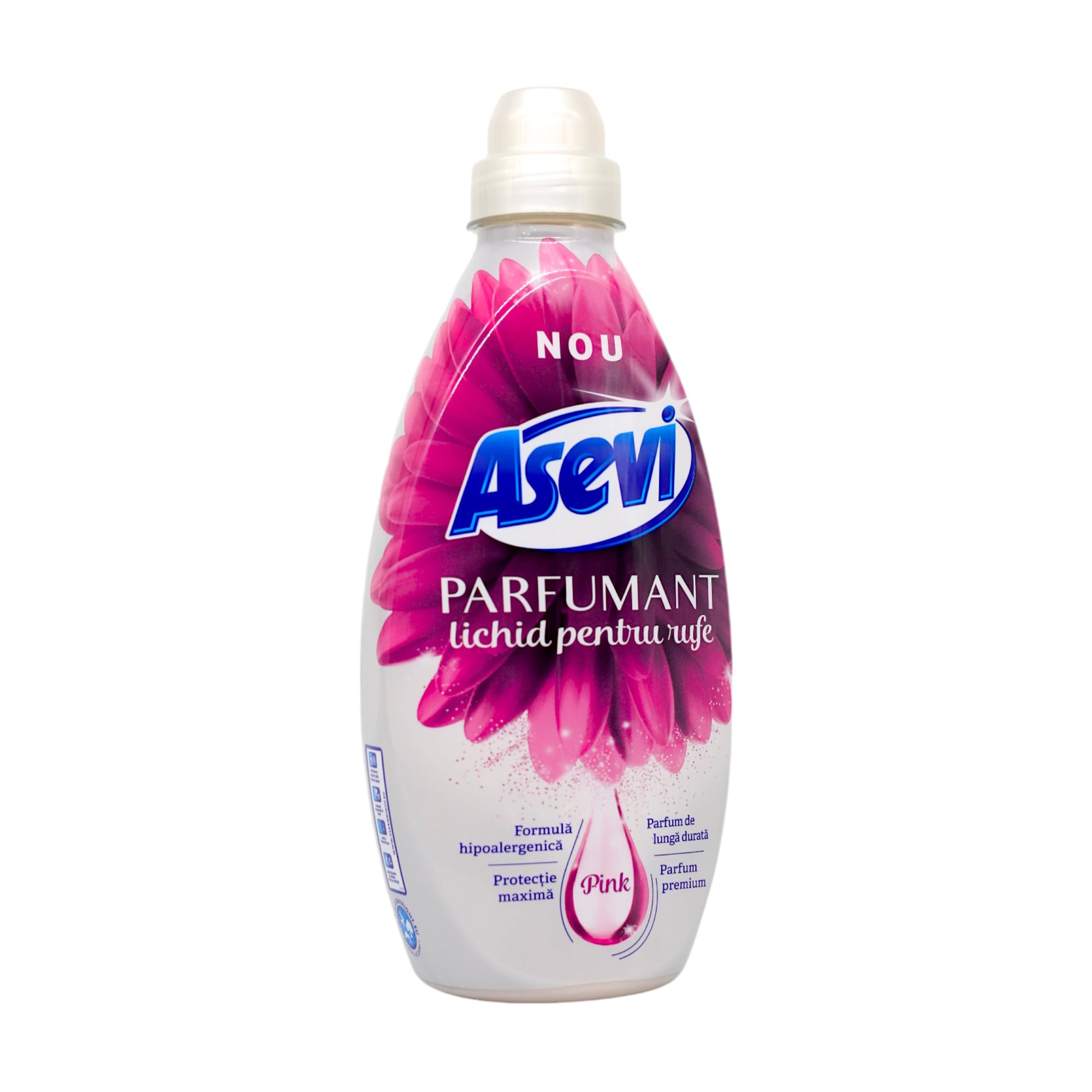 

Кондиціонер для прання Asevi Pink, 36 циклів прання, 720 мл