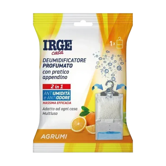 

Поглинач запаху та вологи Irge з підвіскою, Agrumi, 500 мл