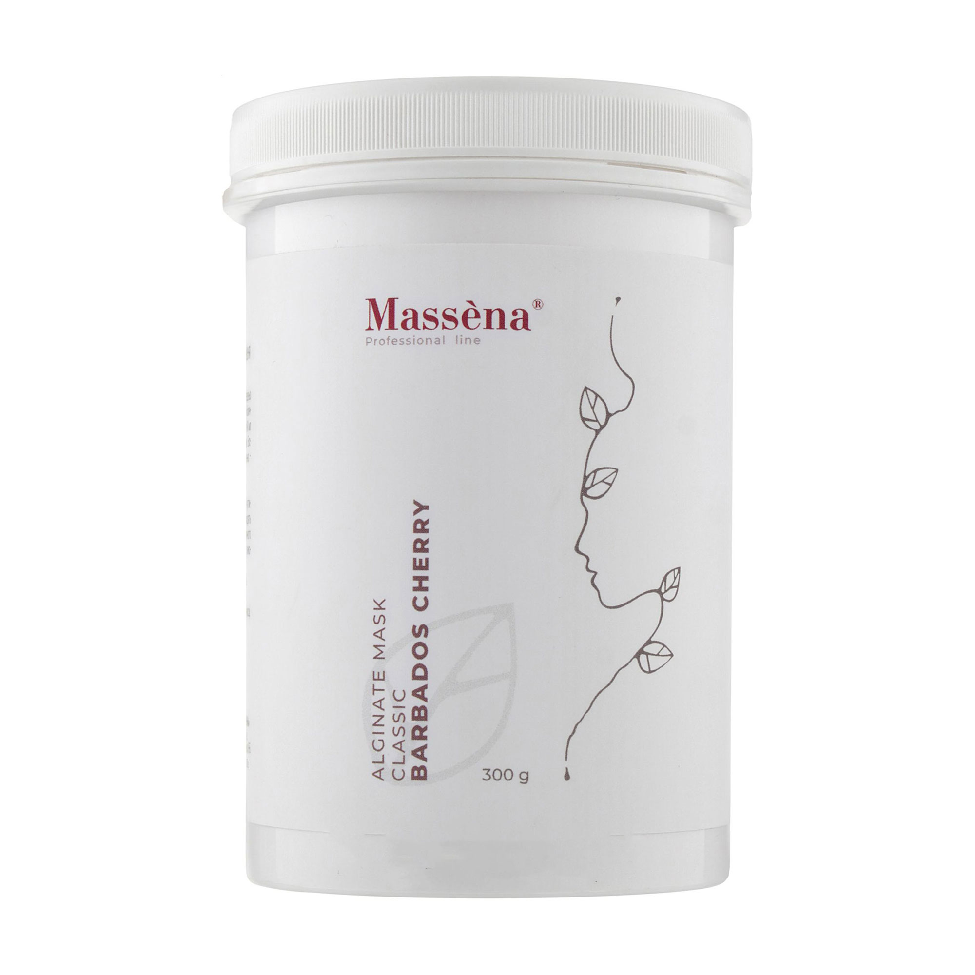 Альгінатна маска для обличчя Massena Alginate Mask Classic Barbados Cherry, 300 г