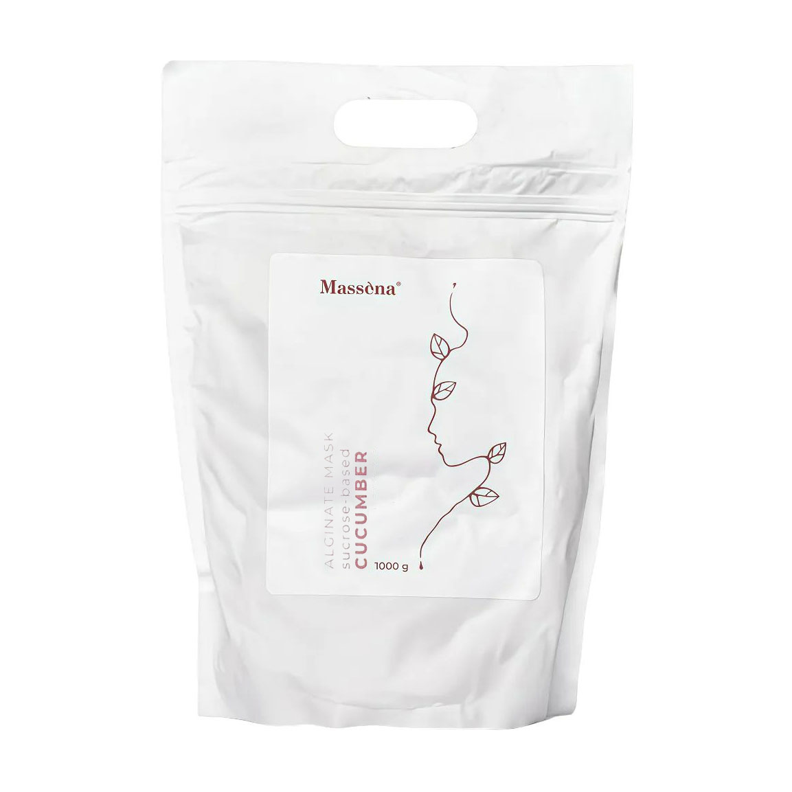 

Альгінатна маска для обличчя Massena Alginate Mask Cucumber на основі сахарози, 1 кг