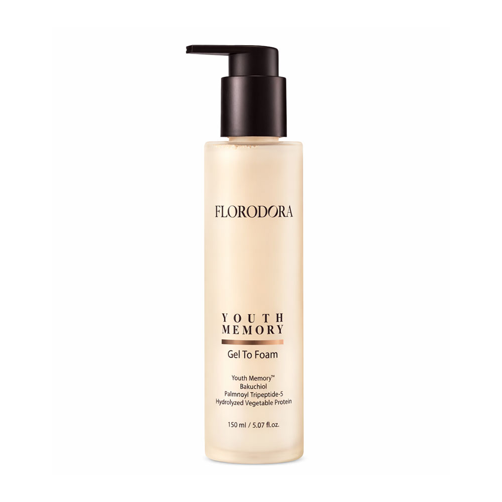 

Гель-пінка для вмивання FLORODORA Youth Memory Gel To Foam, 150 мл