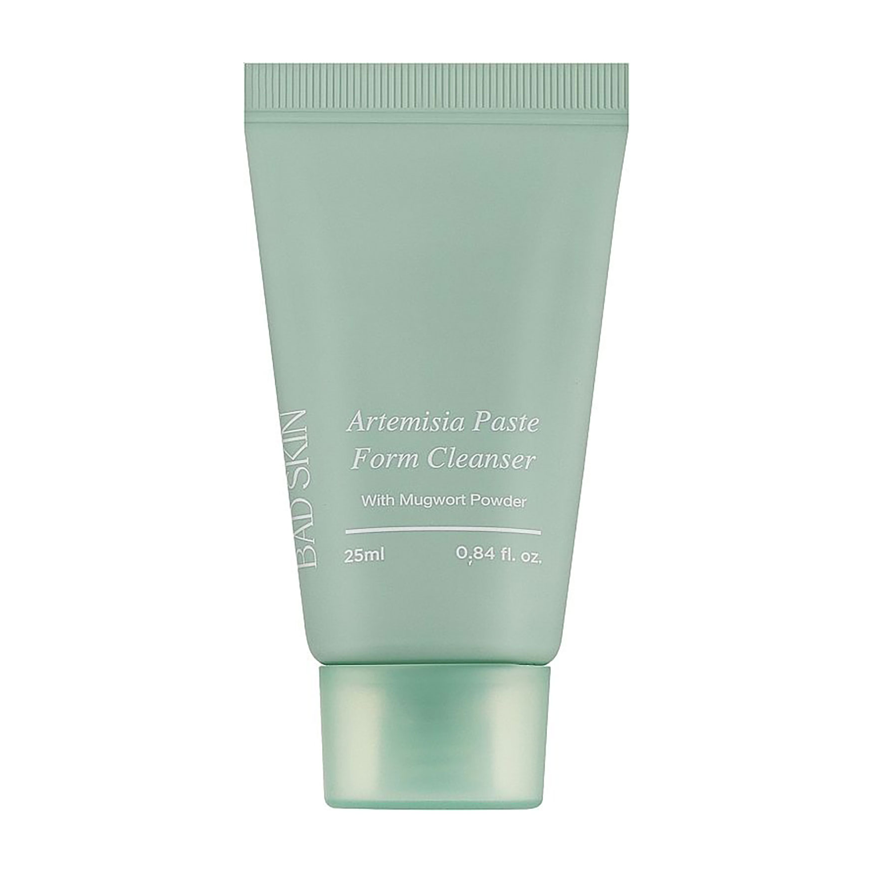 Заспокійлива пінка-паста для обличчя BAD SKIN Artemisia Paste Form Cleanser з полином, 25 мл