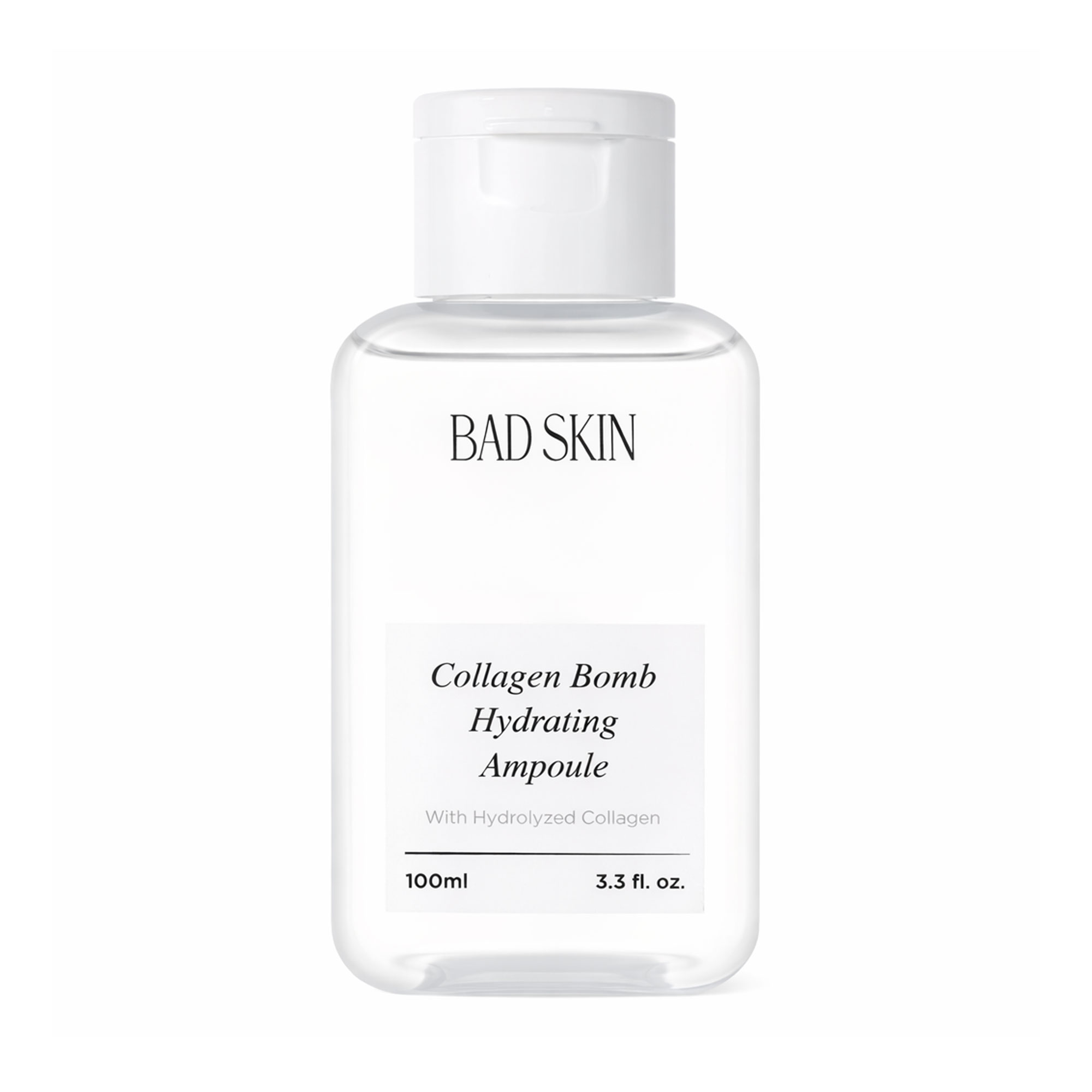 

Ампула для обличчя BAD SKIN Collagen Bomb Hydrating Ampoule з гідролізованим колагеном, 100 мл