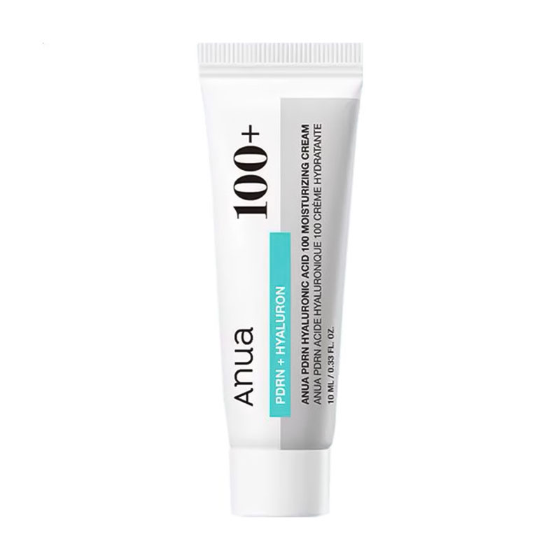 Крем для обличчя Anua PDRN Hyaluronic Acid 100 Moisture Cream з полінуклеотидами та гіалуроновою кислотою, 10 мл