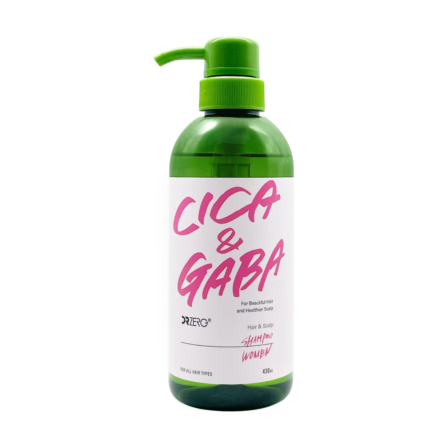 

Відновлювальний шампунь DR ZERO Cica & Gaba Hair & Scalp Shampoo Women для догляду за волоссям та шкірою голови, 430 мл