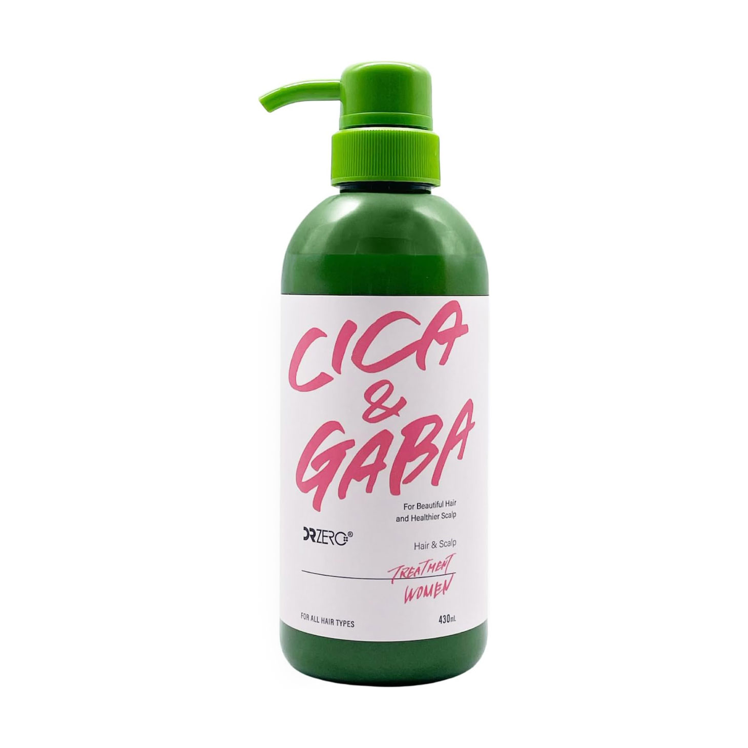 

Відновлювальний засіб DR ZERO Cica & Gaba Hair & Scalp Treatment Women для догляду за волоссям та шкірою голови, 430 мл