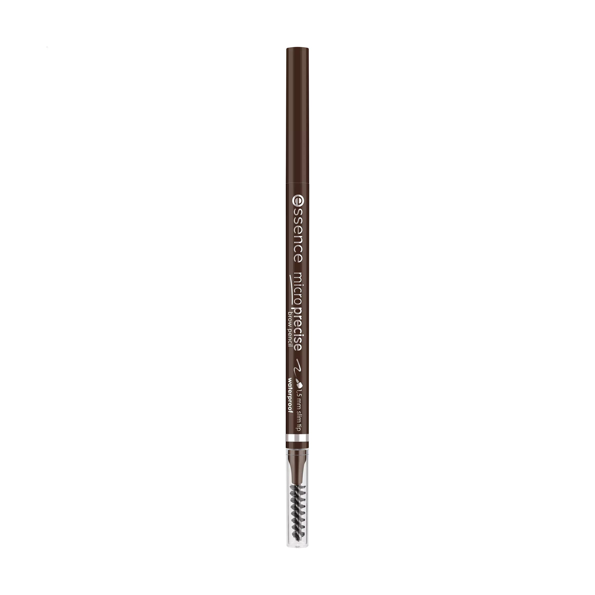 

Уцінка! Олівець для брів Essence Micro Precise Brow Pencil з щіточкою, 06 Dark Brown, 0.05 г
