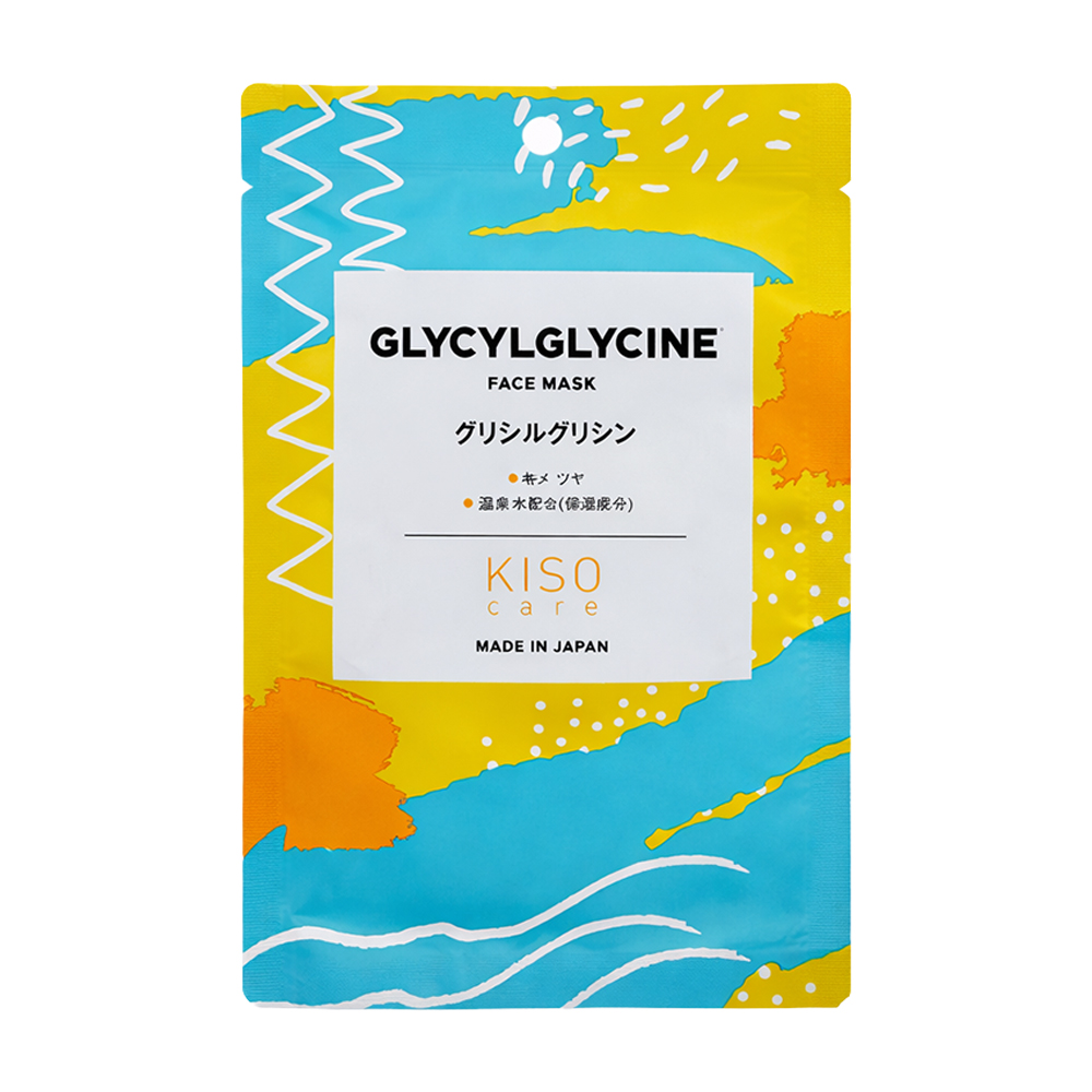 

Тканинна маска для обличчя KISOCARE Glycylglycine Face Mask з гліцилгліцином, 1 шт