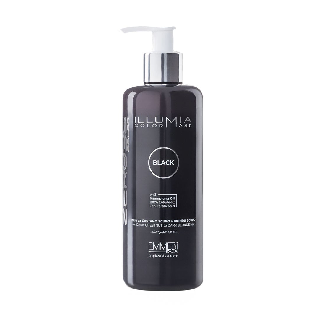 

Тонувальна маска для волосся Emmebi Italia Illumia Color Mask, Black, 300 мл