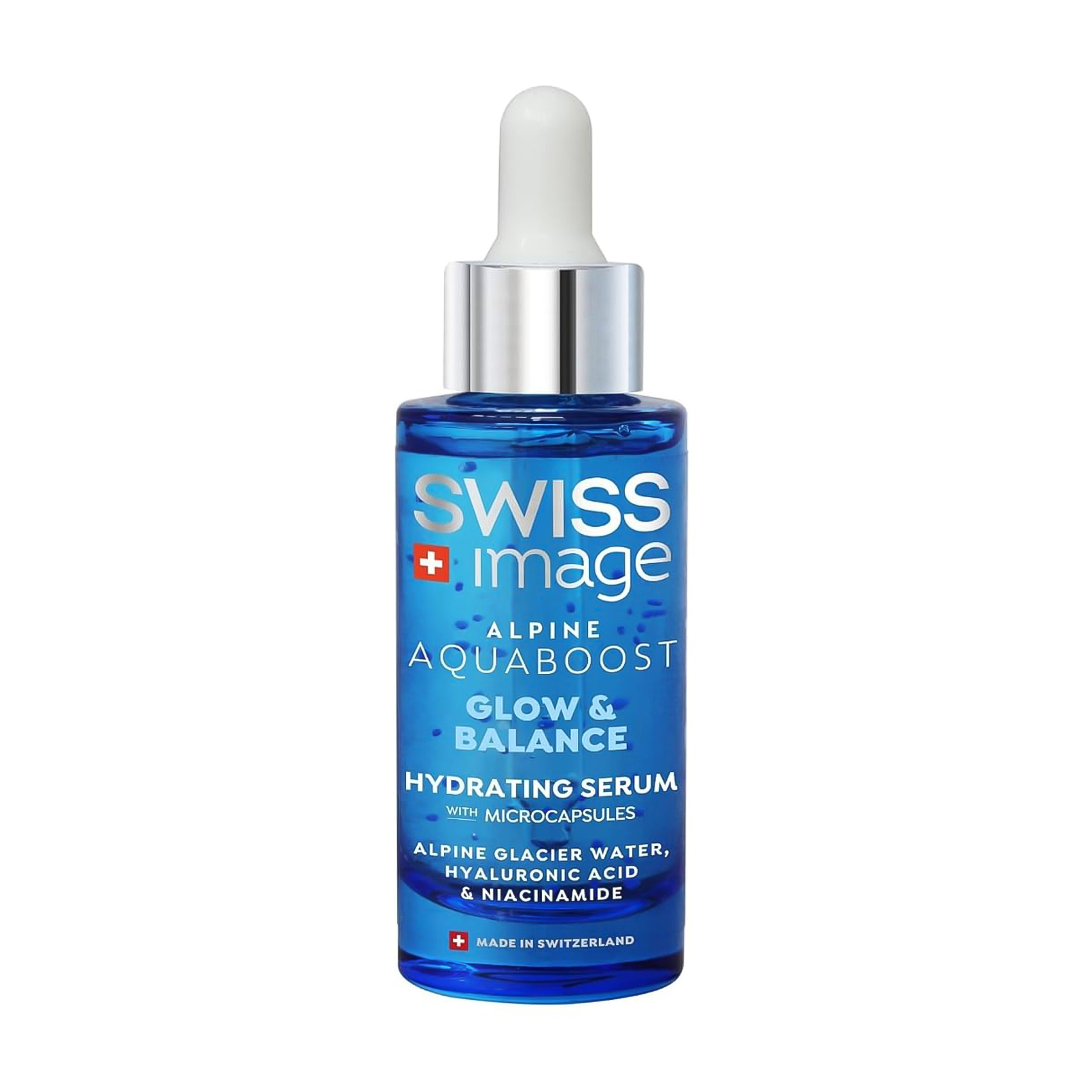 

Зволожувальна сироватка для обличчя Swiss Image Essential Alpine Aquaboost Hydrating Serum, 30 мл