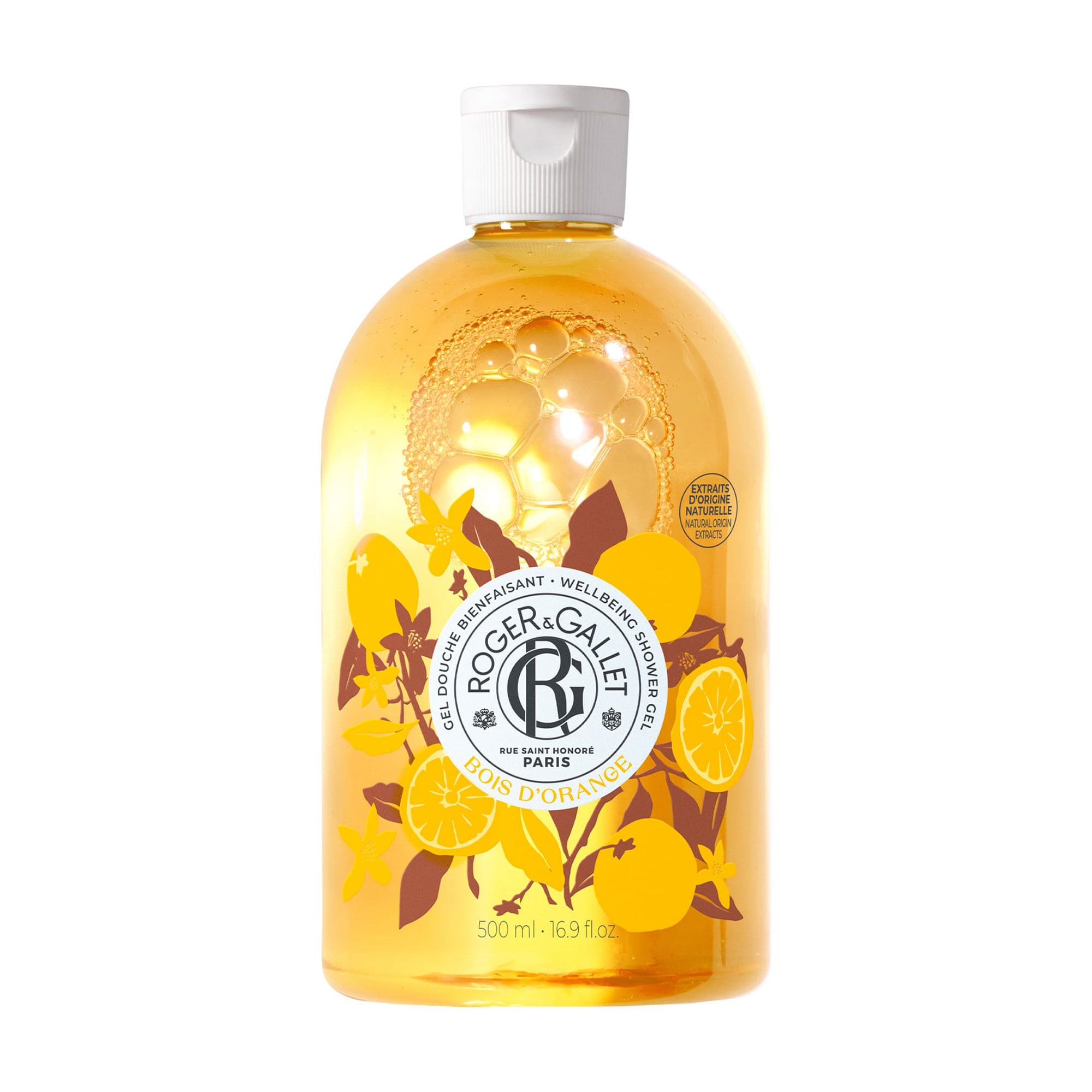 

Парфумований гель для душу Roger & Gallet Bois d'Orange унісекс, 500 мл
