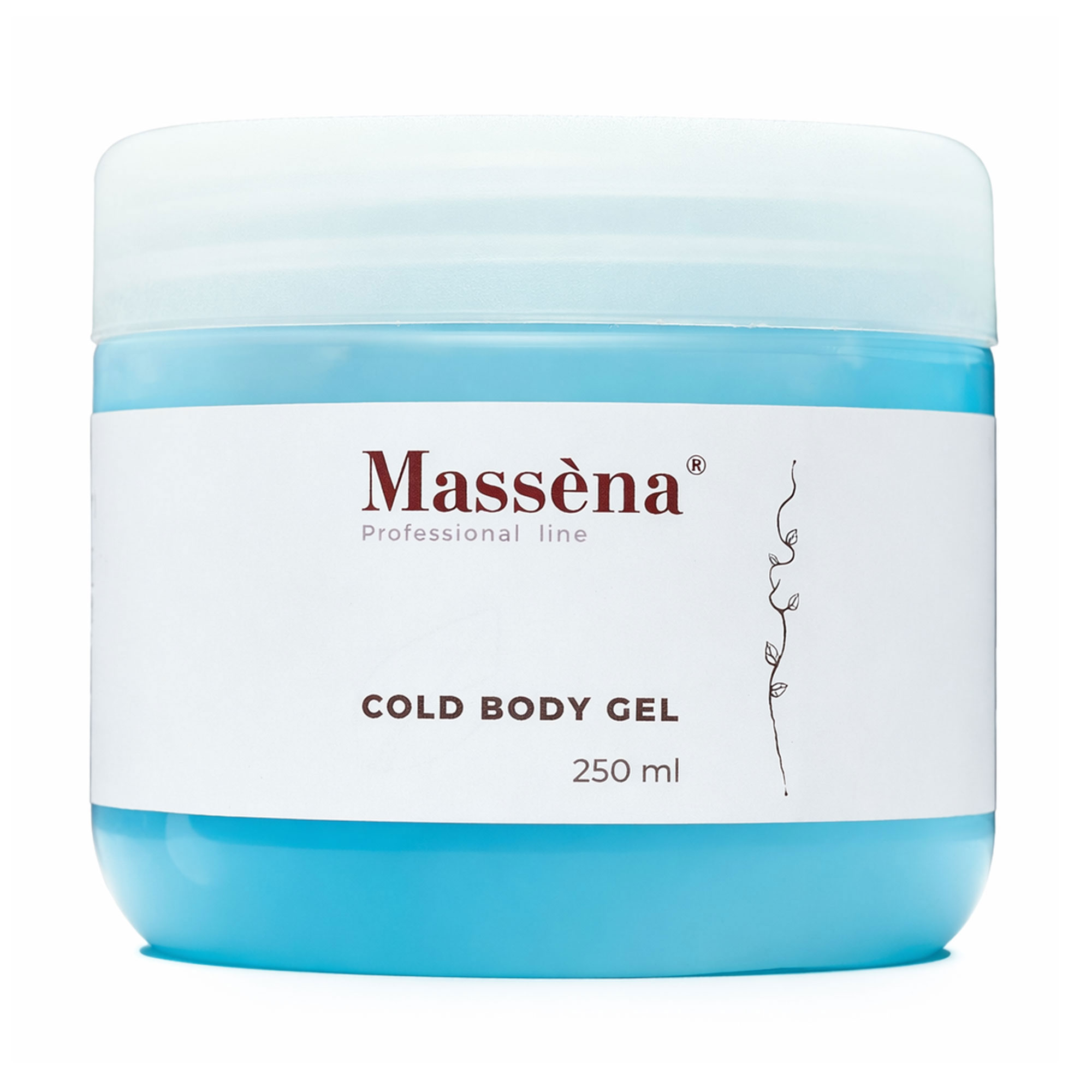 

Охолоджувальний гель для тонізації тіла Massena Cold Body Gel, 250 мл