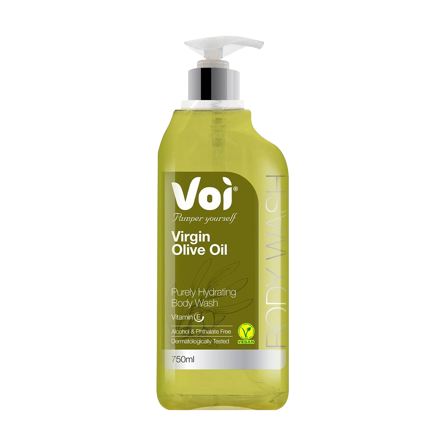

Гель для душу Voi Pamper Yourself Virgin Olive Oil Purely Hydrating Body Wash, 750 мл