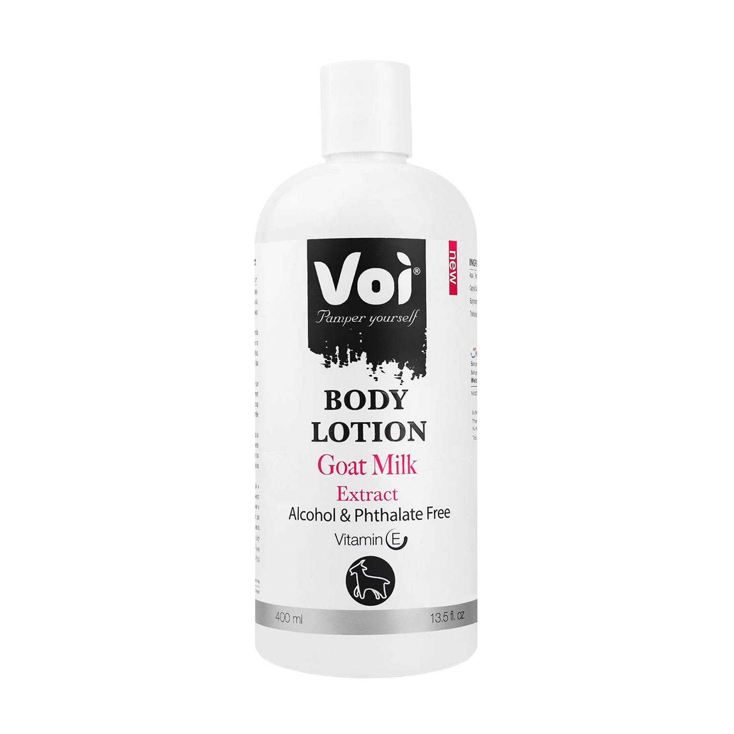 

Лосьйон для тіла Voi Goat Milk Extract Body Lotion, 400 мл