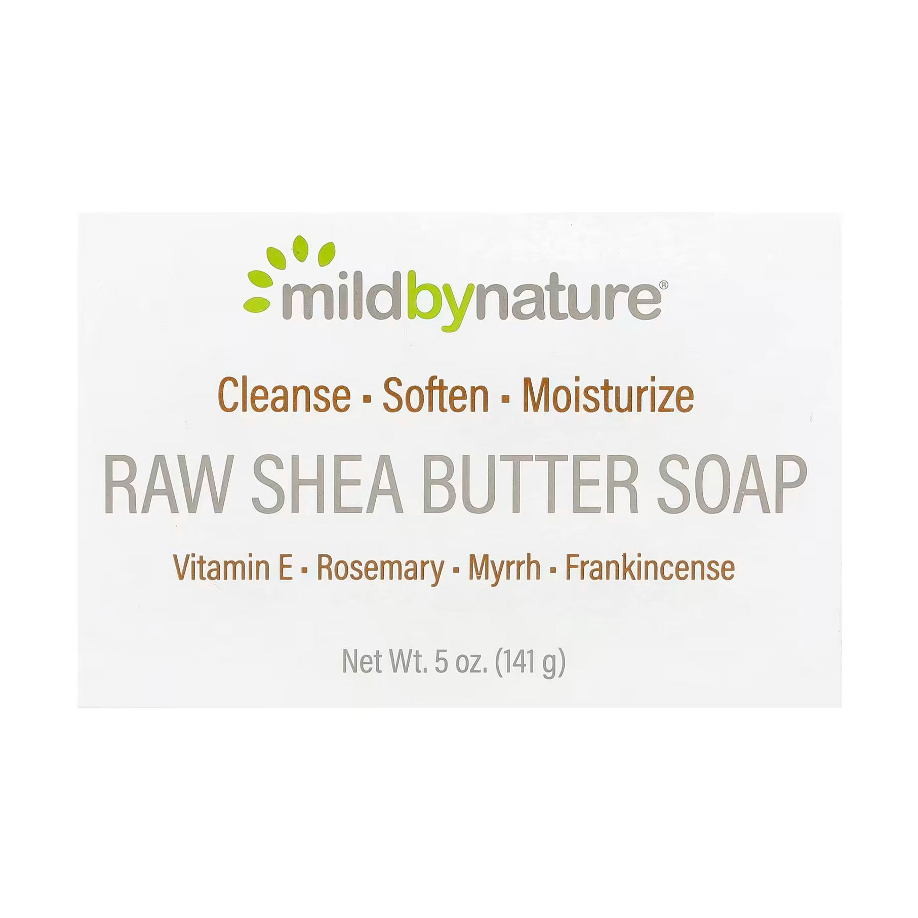

Тверде мило mild by nature Raw Shea Butter Soap з необробленою олією ши, 141 г