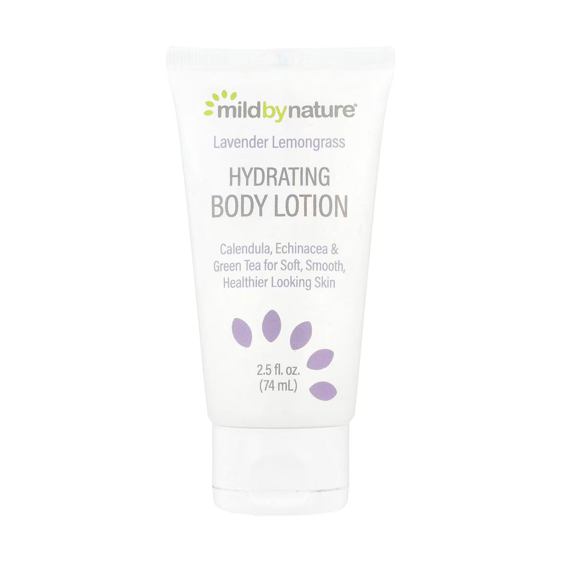 

Зволожувальний лосьйон для тіла mild by nature Lavender Lemongrass Hydrating Body Lotion з лавандою та лемонграсом, 74 мл