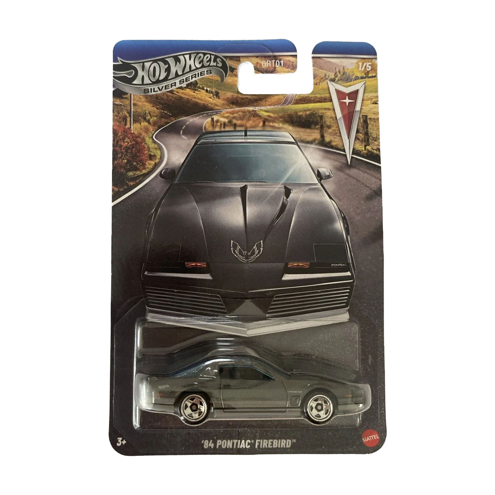 

Автомодель Hot Wheels Свято швидкості 84 Pontiac Firebird графітова, від 3 років (GRT01)