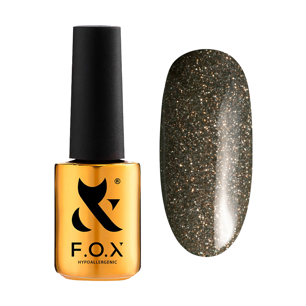 

Гель-лак для нігтів F.O.X Sparkle Gel Polish 002, 7 мл
