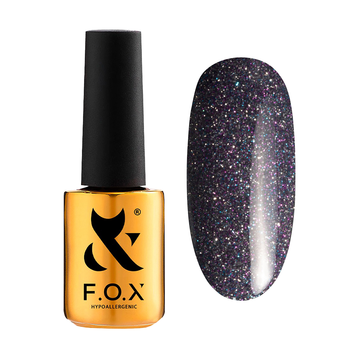 

Гель-лак для нігтів F.O.X Sparkle Gel Polish 008, 7 мл