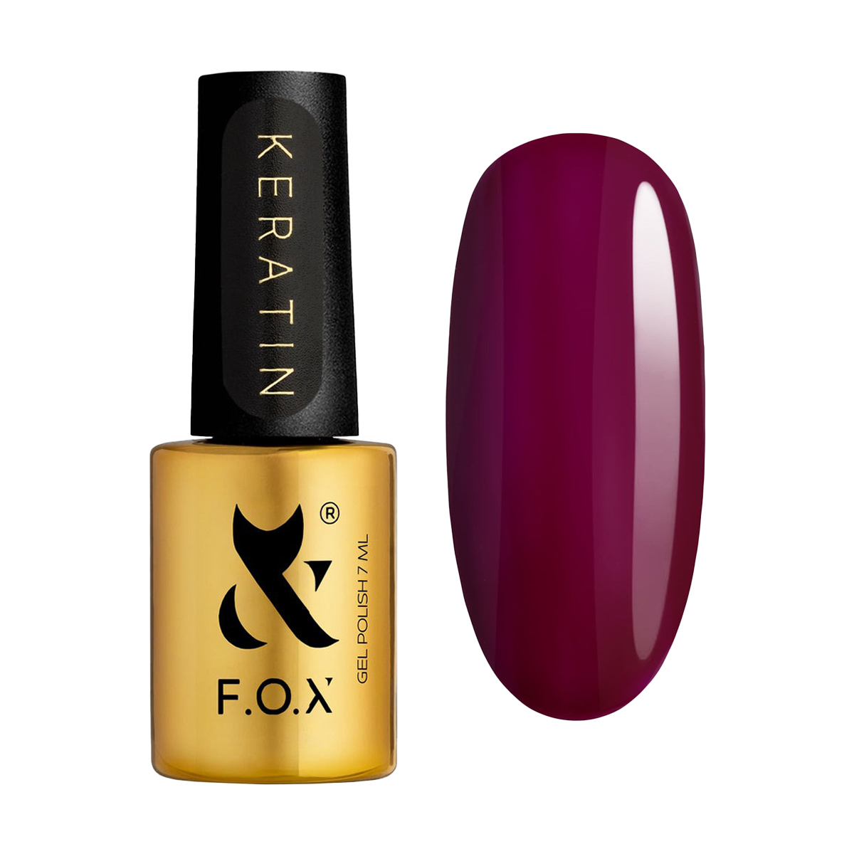 

Гель-лак для нігтів F.O.X Keratin Fashion Capsule Gel Polish 003, 7 мл