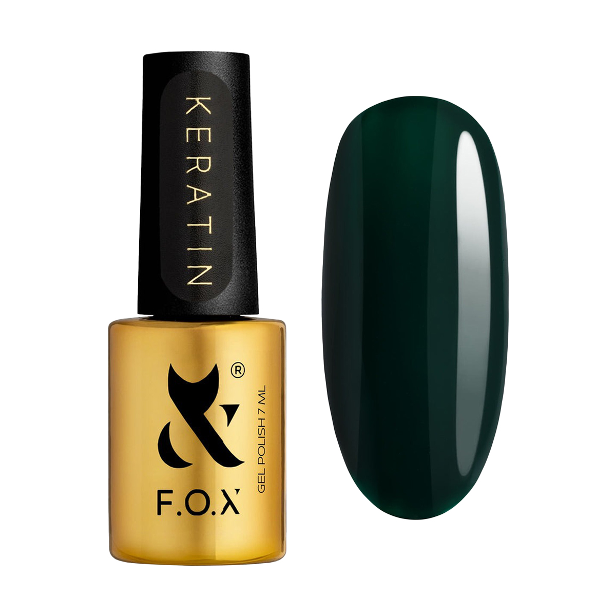 

Гель-лак для нігтів F.O.X Keratin Fashion Capsule Gel Polish 007, 7 мл